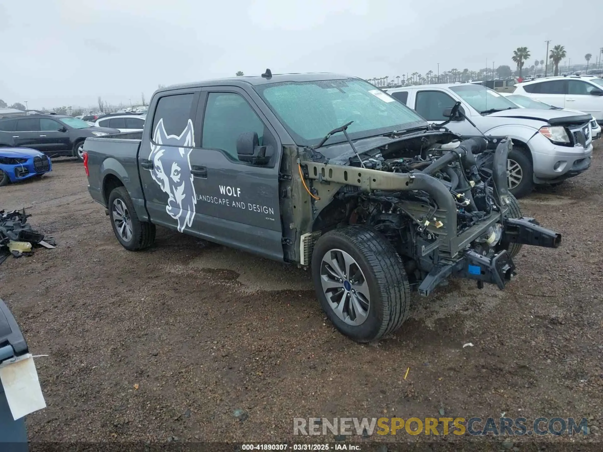 1 Фотография поврежденного автомобиля 1FTEW1CP1LFA58008 FORD F-150 2020