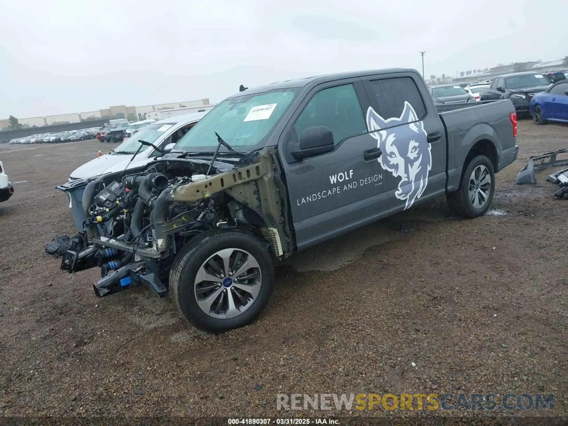 2 Фотография поврежденного автомобиля 1FTEW1CP1LFA58008 FORD F-150 2020