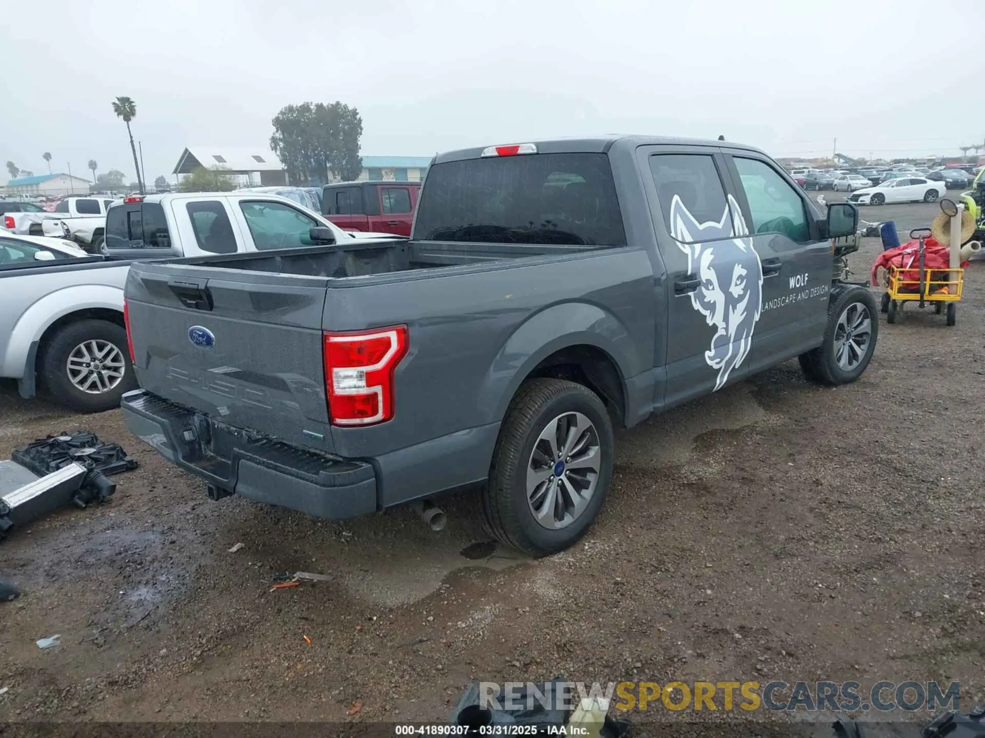 4 Фотография поврежденного автомобиля 1FTEW1CP1LFA58008 FORD F-150 2020