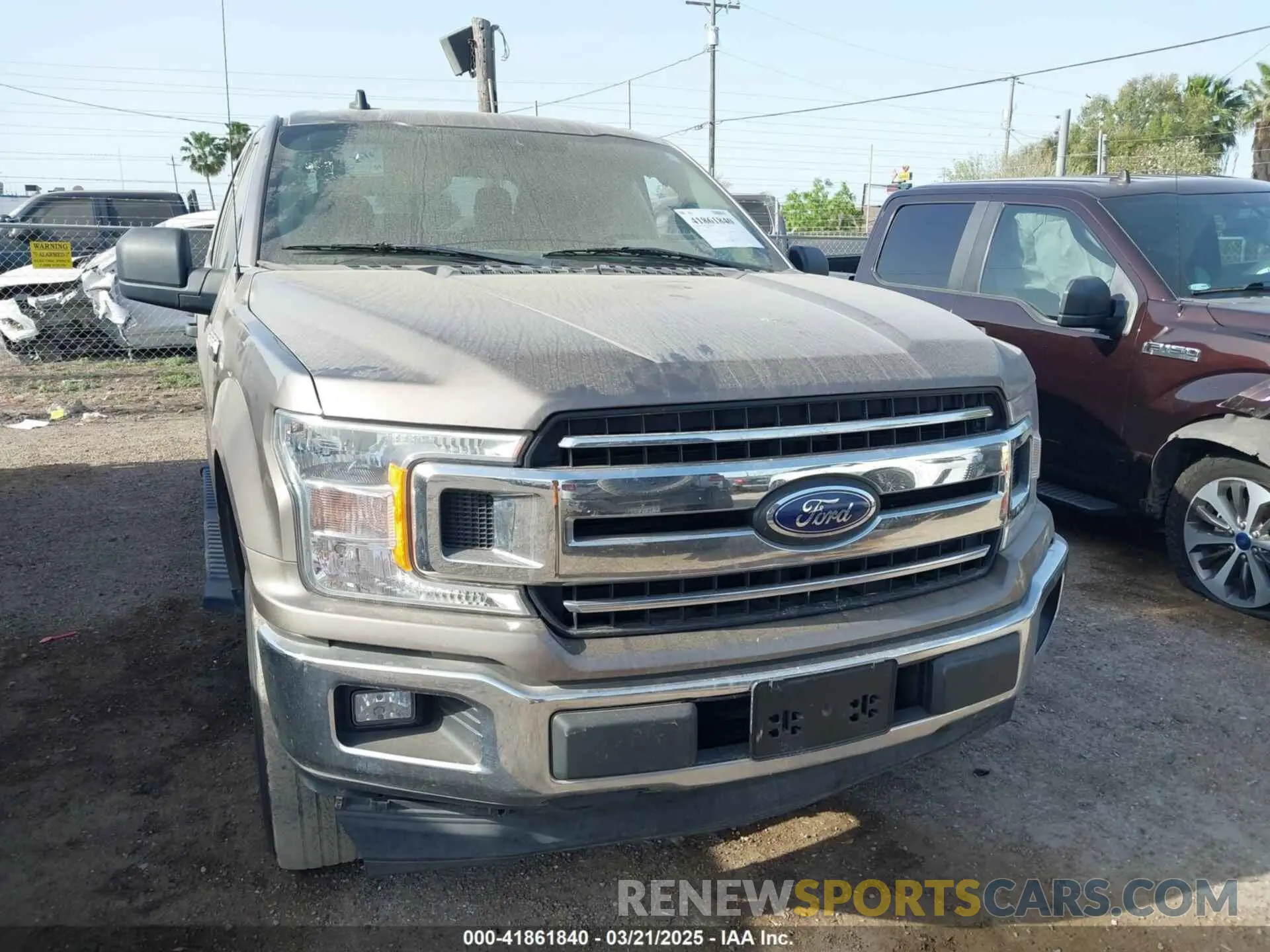 1 Photograph of a damaged car 1FTEW1CP2LFB20385 FORD F-150 2020