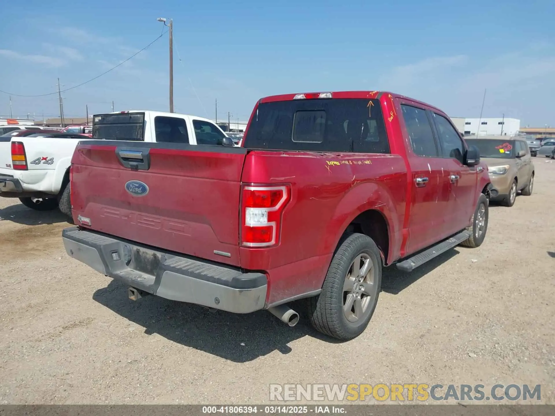 4 Photograph of a damaged car 1FTEW1CP2LKD60317 FORD F-150 2020