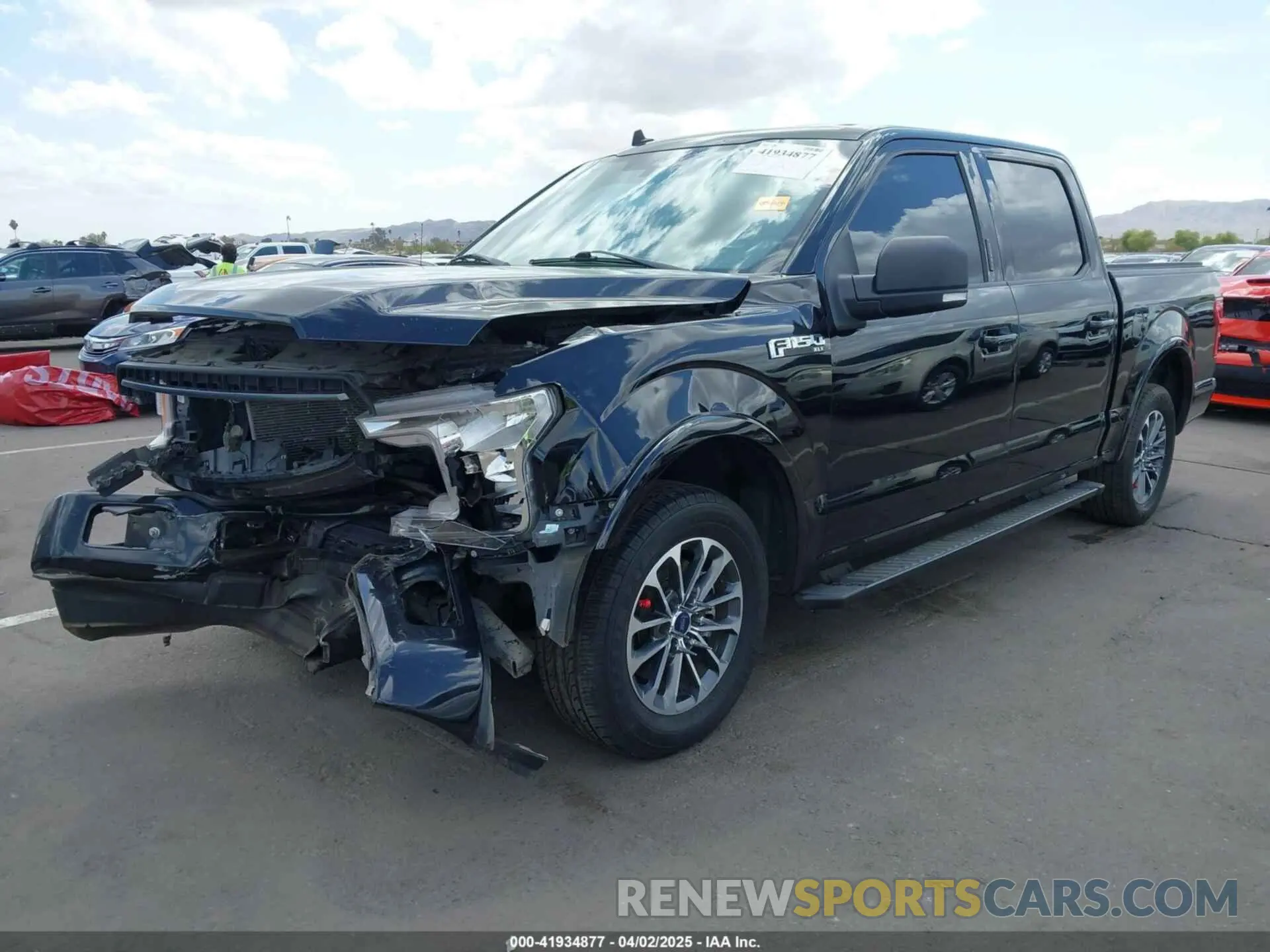 2 Photograph of a damaged car 1FTEW1CP9LKF40166 FORD F-150 2020