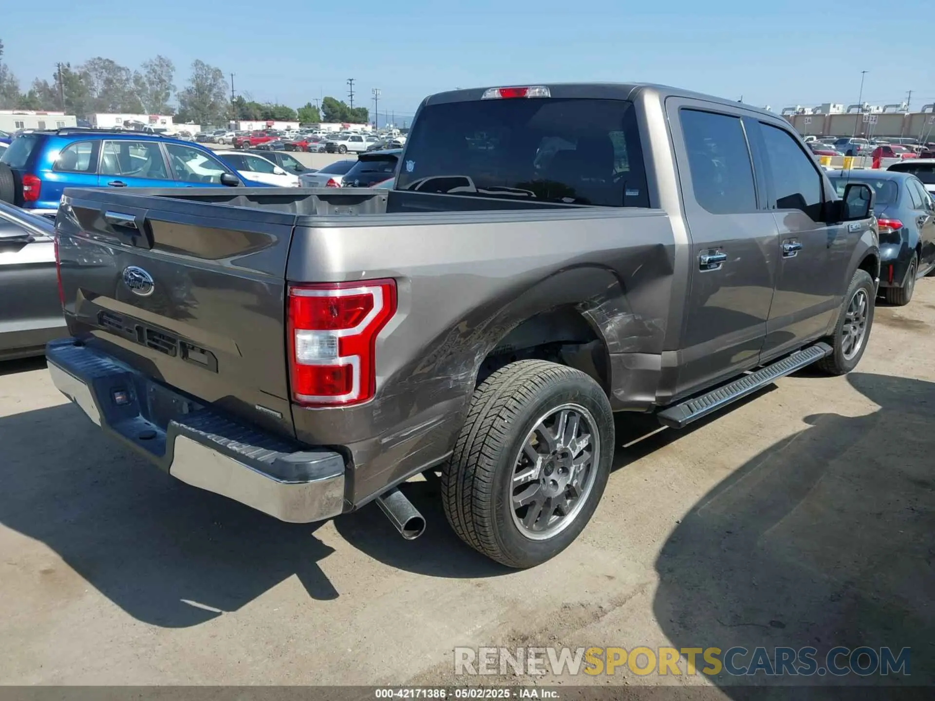 4 Фотография поврежденного автомобиля 1FTEW1CPXLFA39943 FORD F-150 2020
