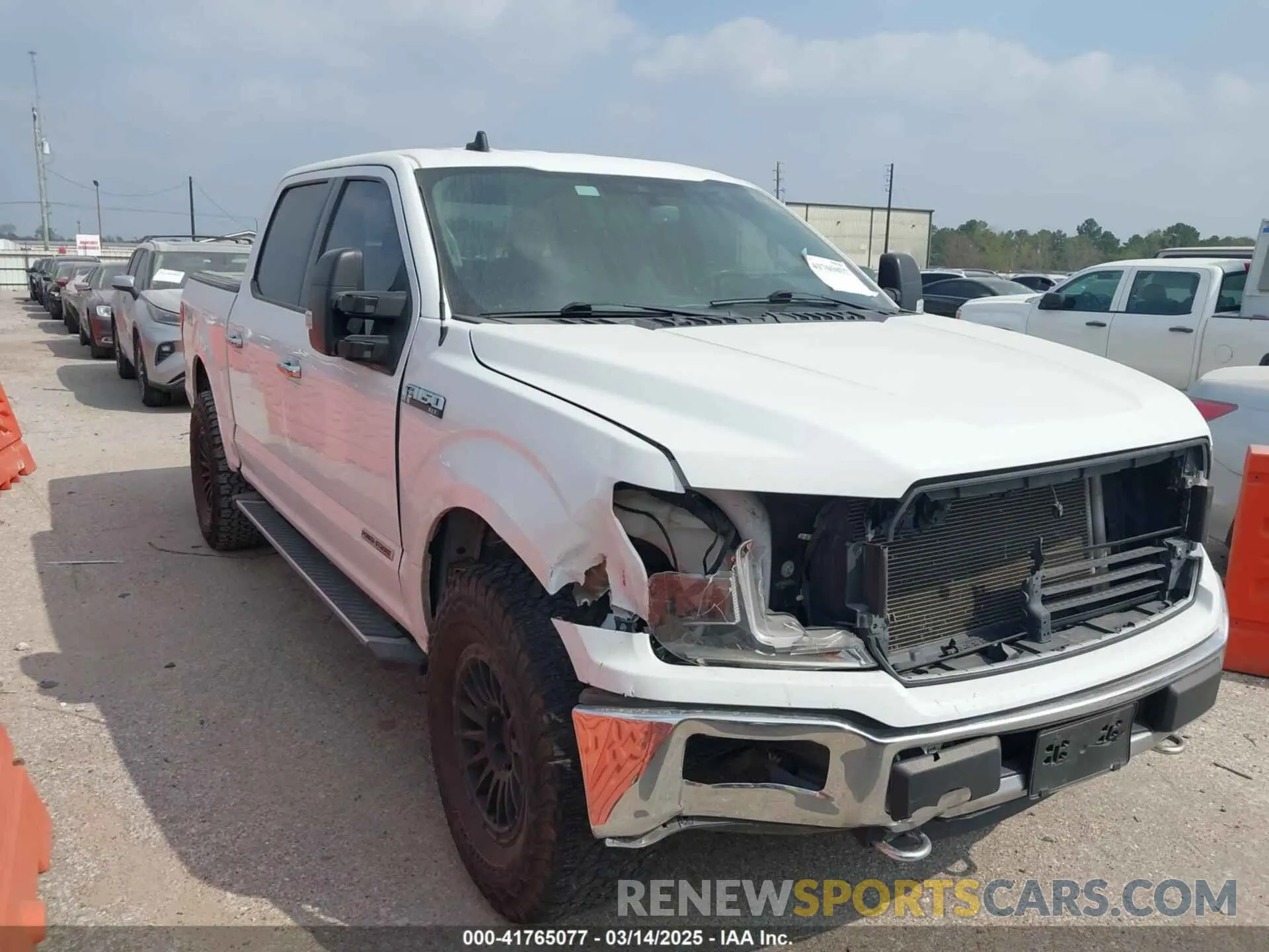 1 Photograph of a damaged car 1FTEW1E11LFA37975 FORD F-150 2020
