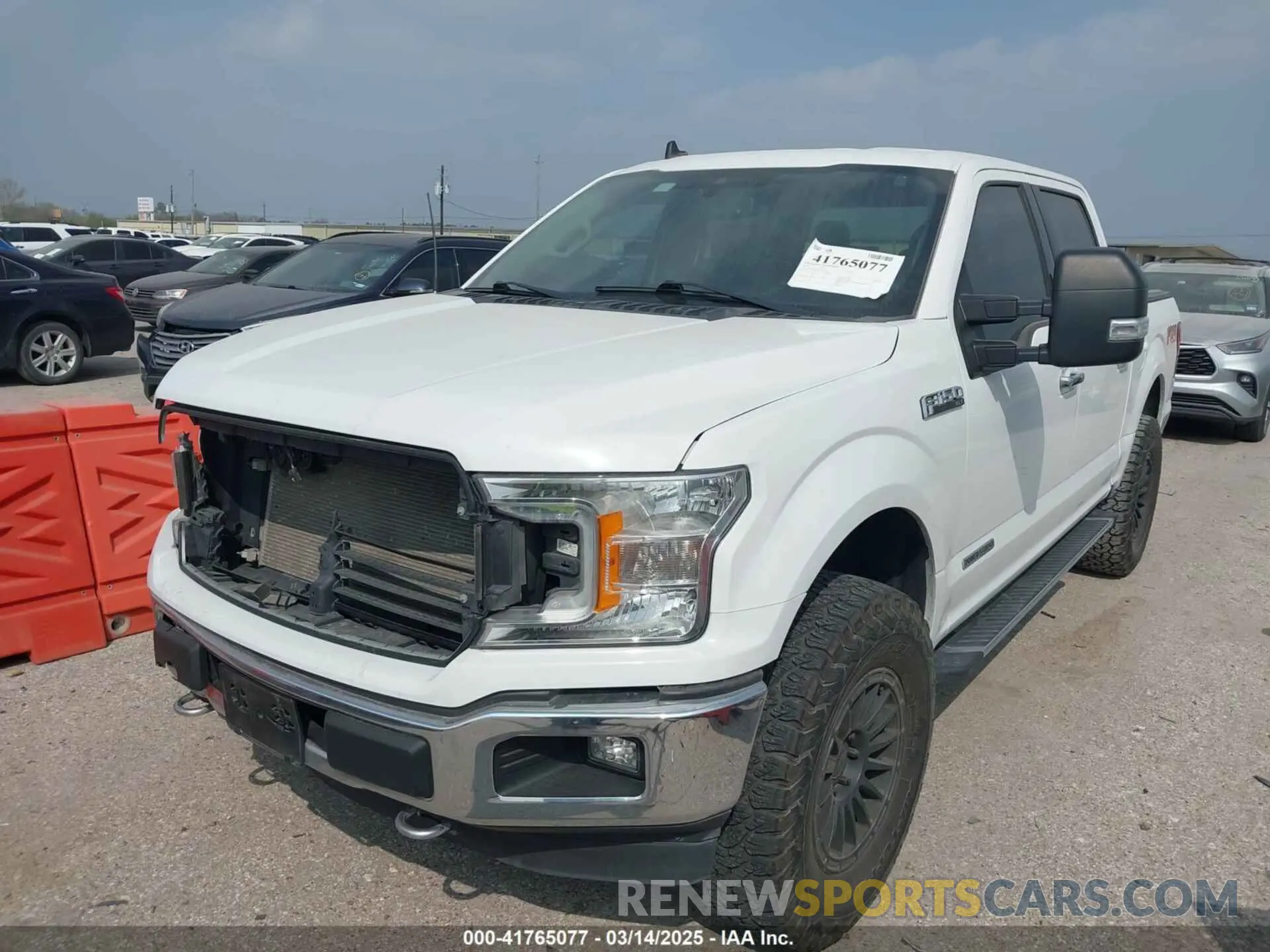 2 Photograph of a damaged car 1FTEW1E11LFA37975 FORD F-150 2020