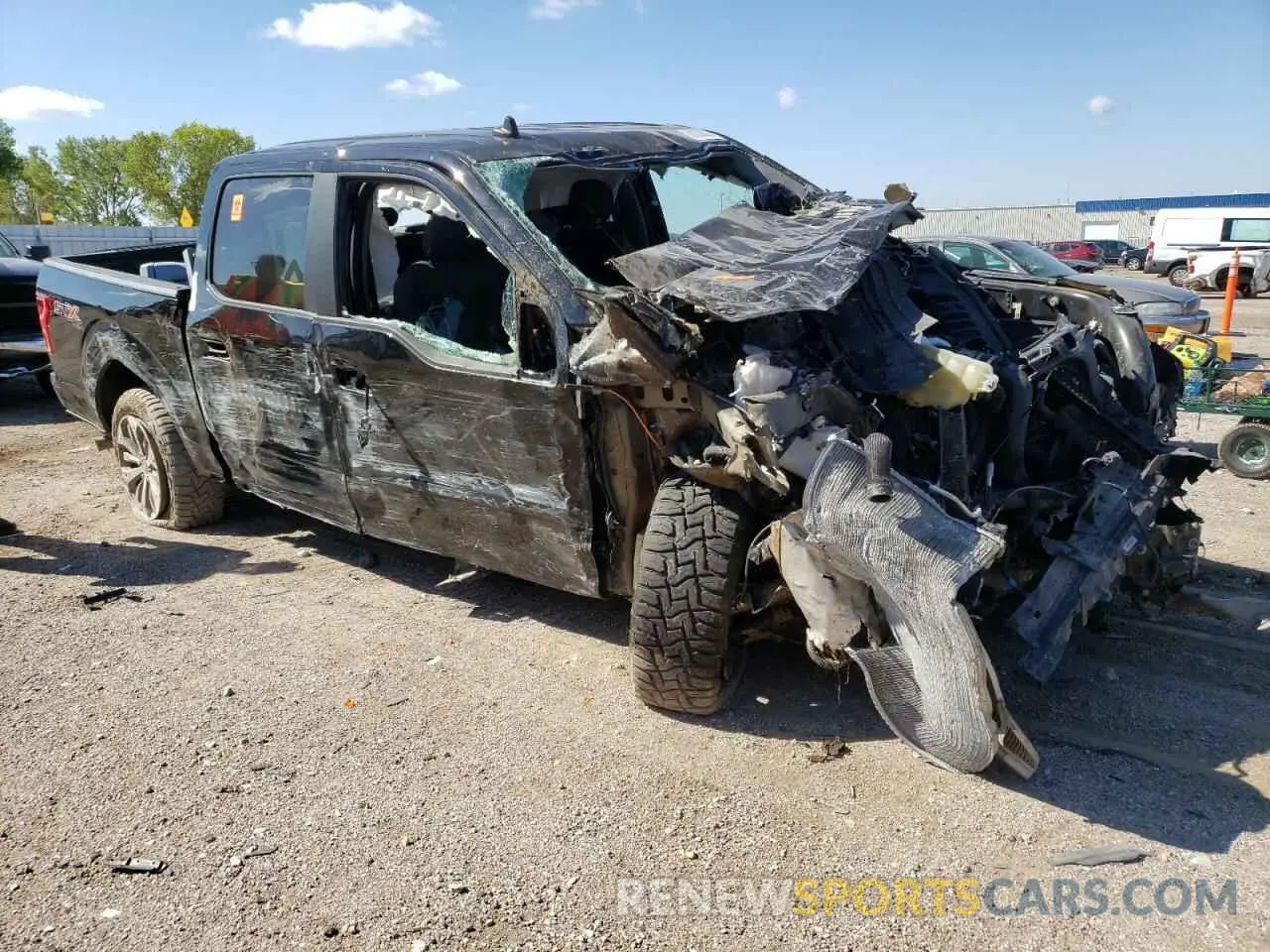 4 Фотография поврежденного автомобиля 1FTEW1E40LFA14391 FORD F-150 2020