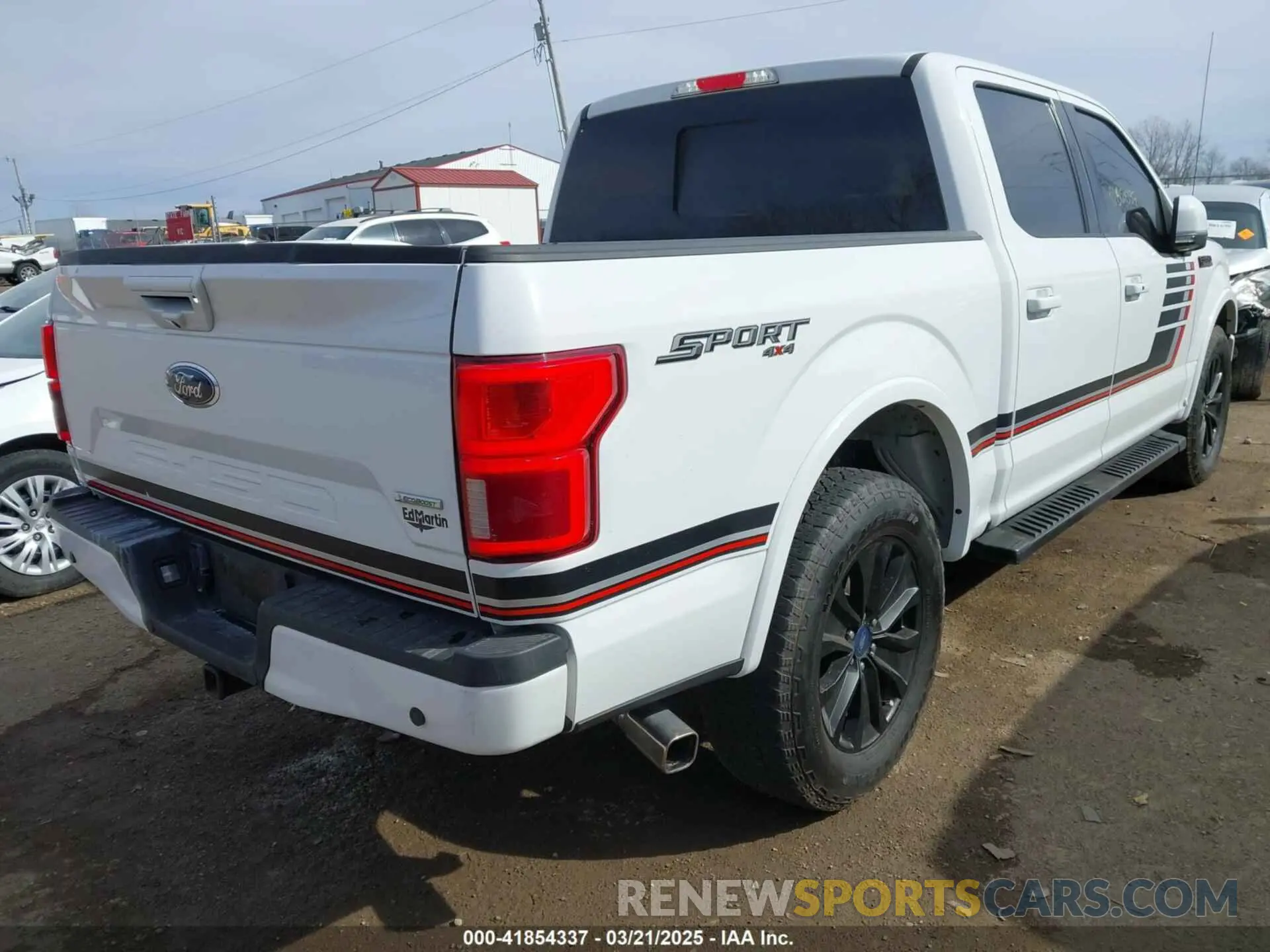 4 Фотография поврежденного автомобиля 1FTEW1E40LFC02747 FORD F-150 2020