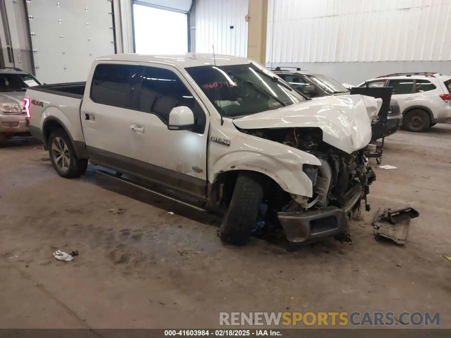 1 Photograph of a damaged car 1FTEW1E41LFA96440 FORD F-150 2020