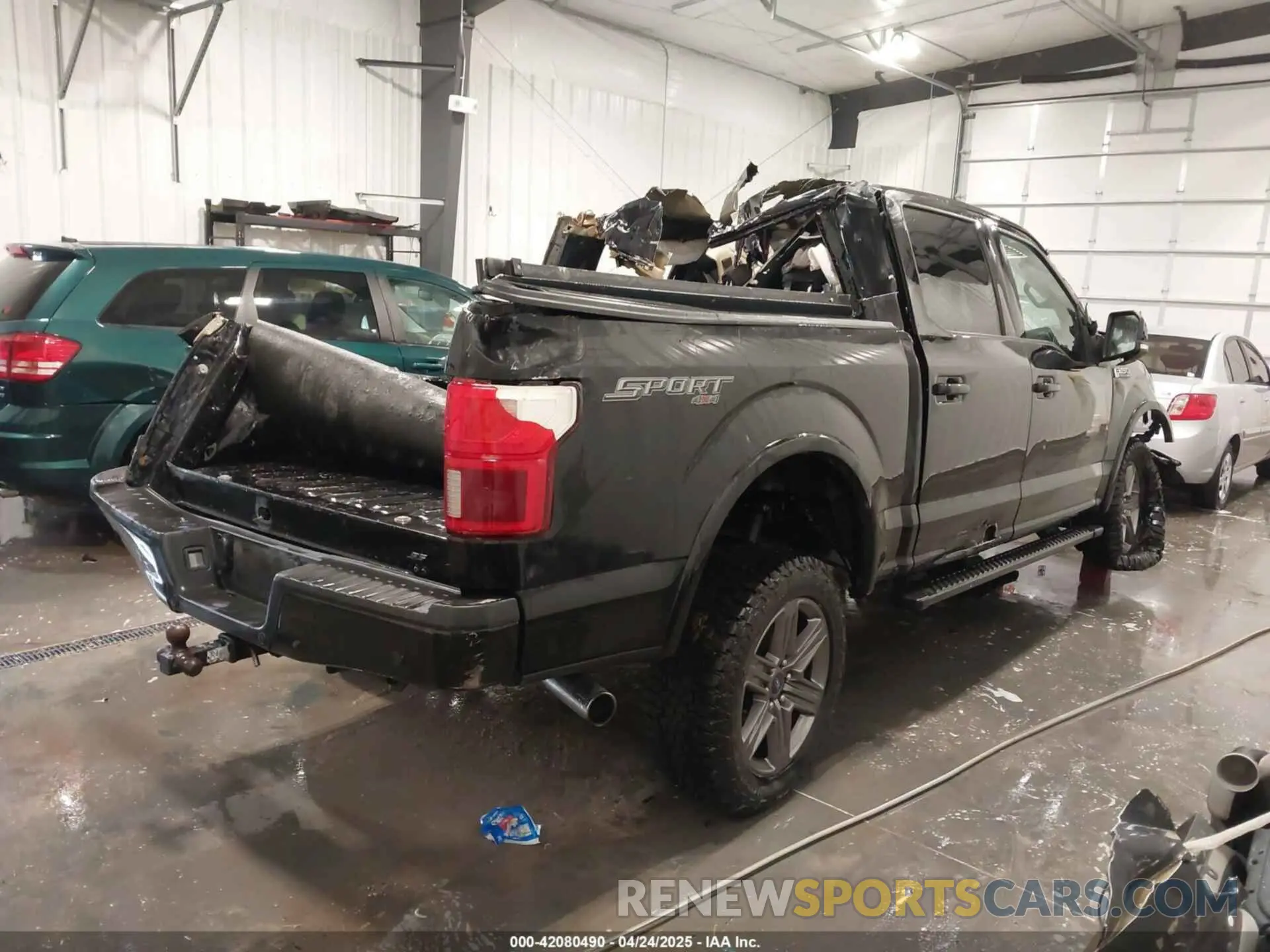 4 Фотография поврежденного автомобиля 1FTEW1E41LKE94495 FORD F-150 2020
