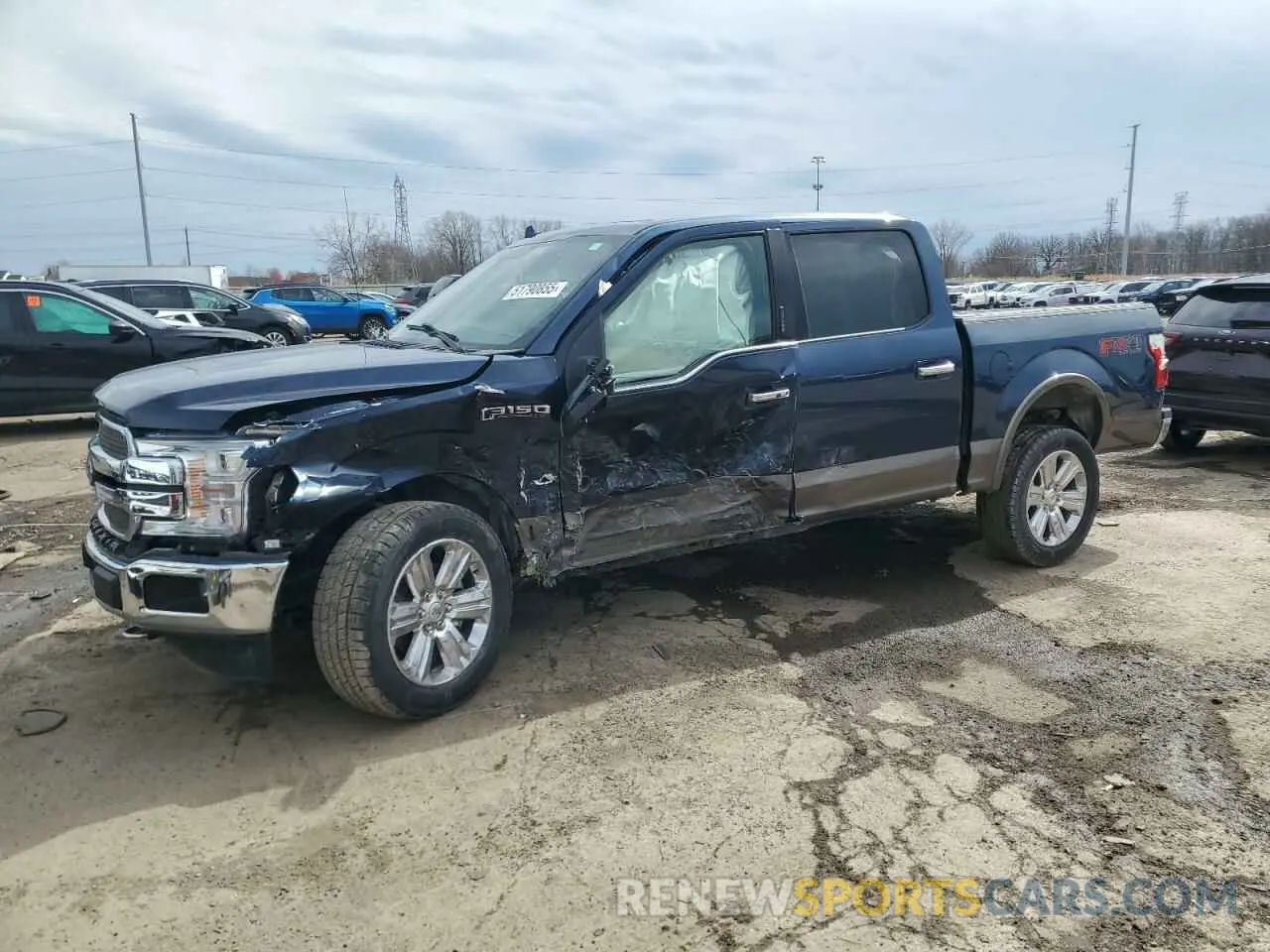 1 Фотография поврежденного автомобиля 1FTEW1E43LFA11744 FORD F-150 2020