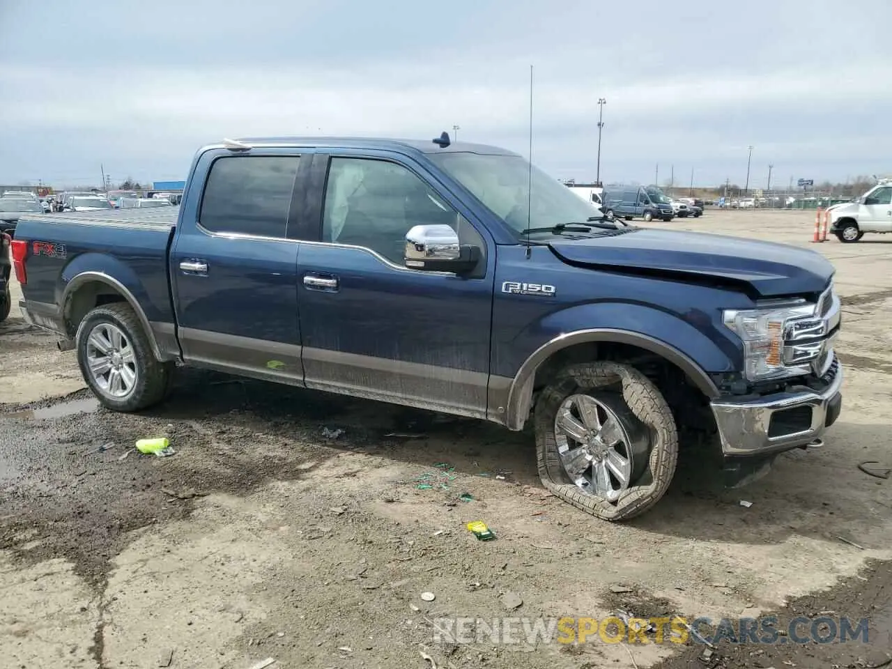 4 Фотография поврежденного автомобиля 1FTEW1E43LFA11744 FORD F-150 2020