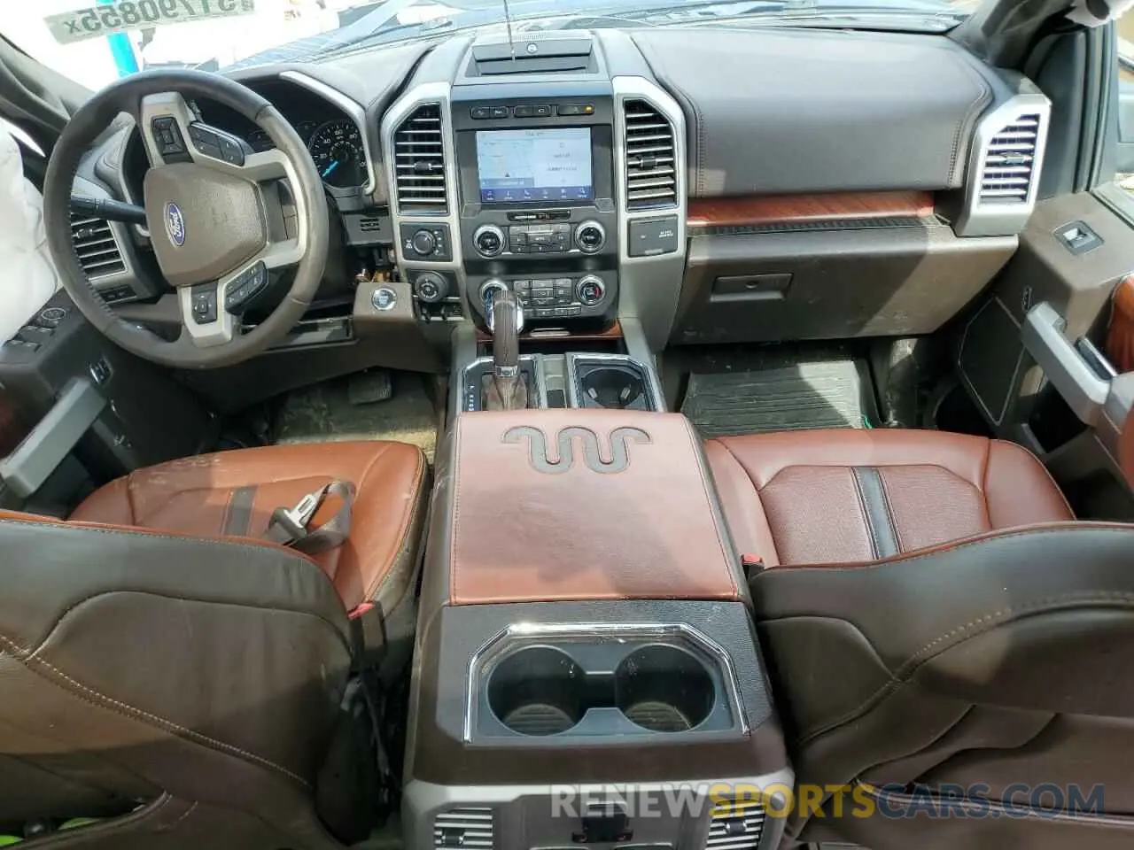 8 Фотография поврежденного автомобиля 1FTEW1E43LFA11744 FORD F-150 2020