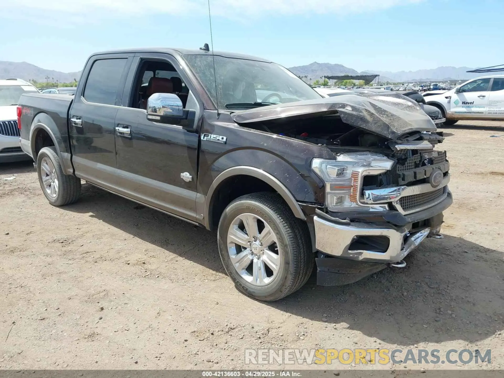 1 Photograph of a damaged car 1FTEW1E43LFA80224 FORD F-150 2020
