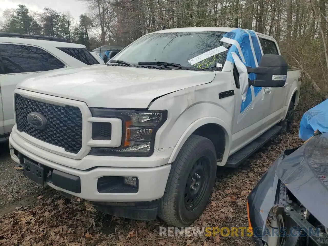 1 Фотография поврежденного автомобиля 1FTEW1E43LFC18716 FORD F-150 2020