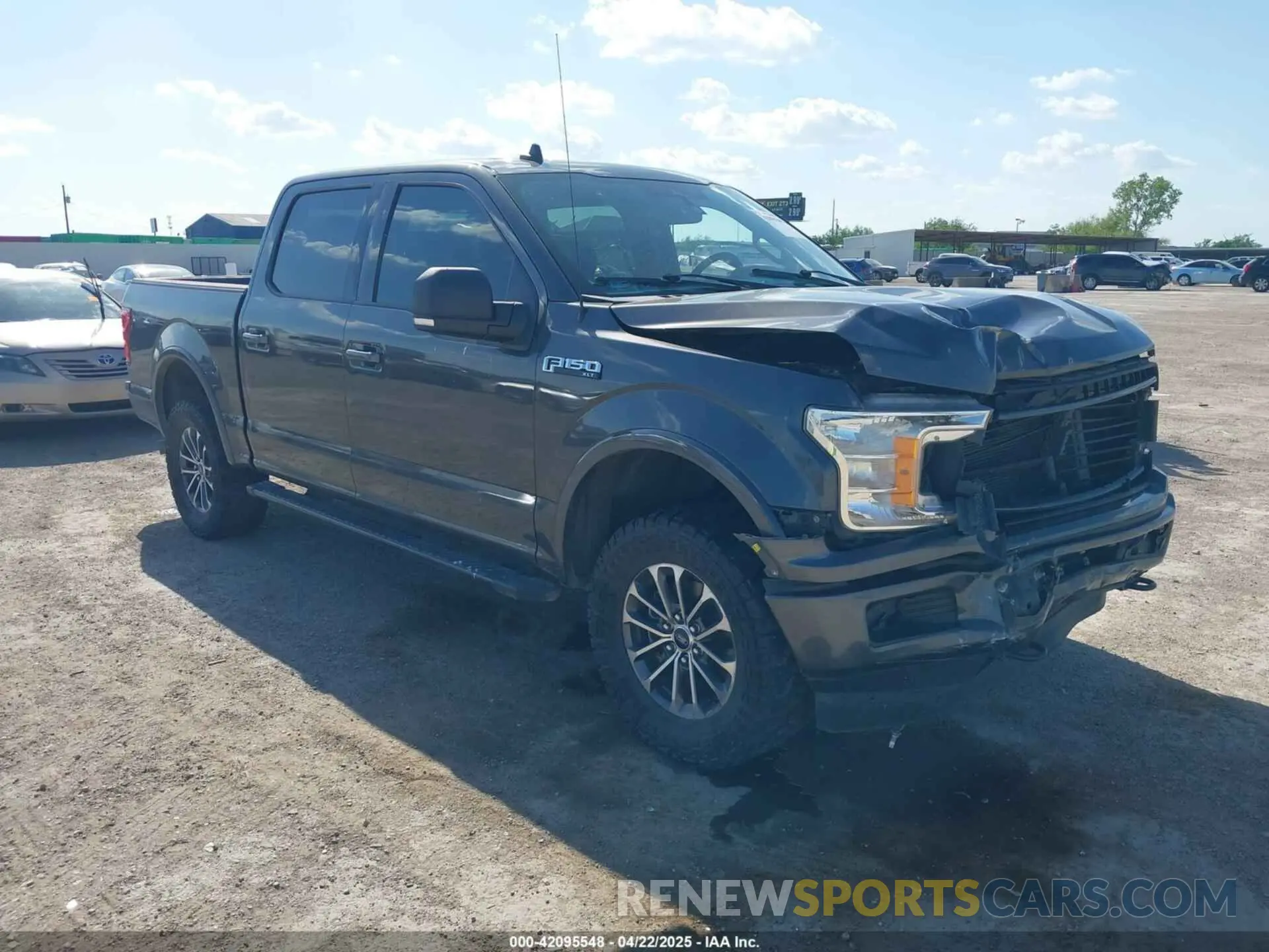 1 Фотография поврежденного автомобиля 1FTEW1E43LKE34606 FORD F-150 2020