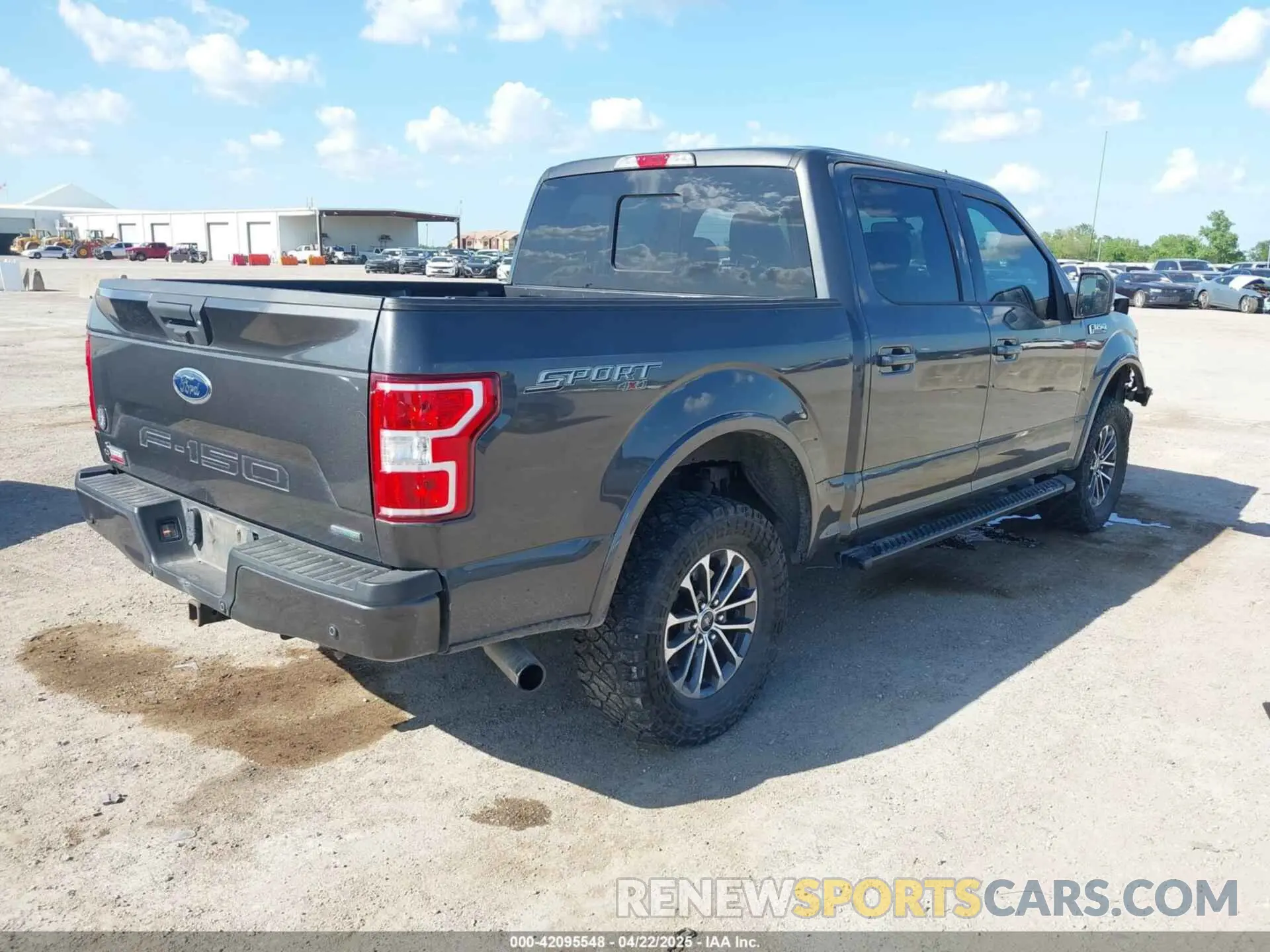 4 Фотография поврежденного автомобиля 1FTEW1E43LKE34606 FORD F-150 2020