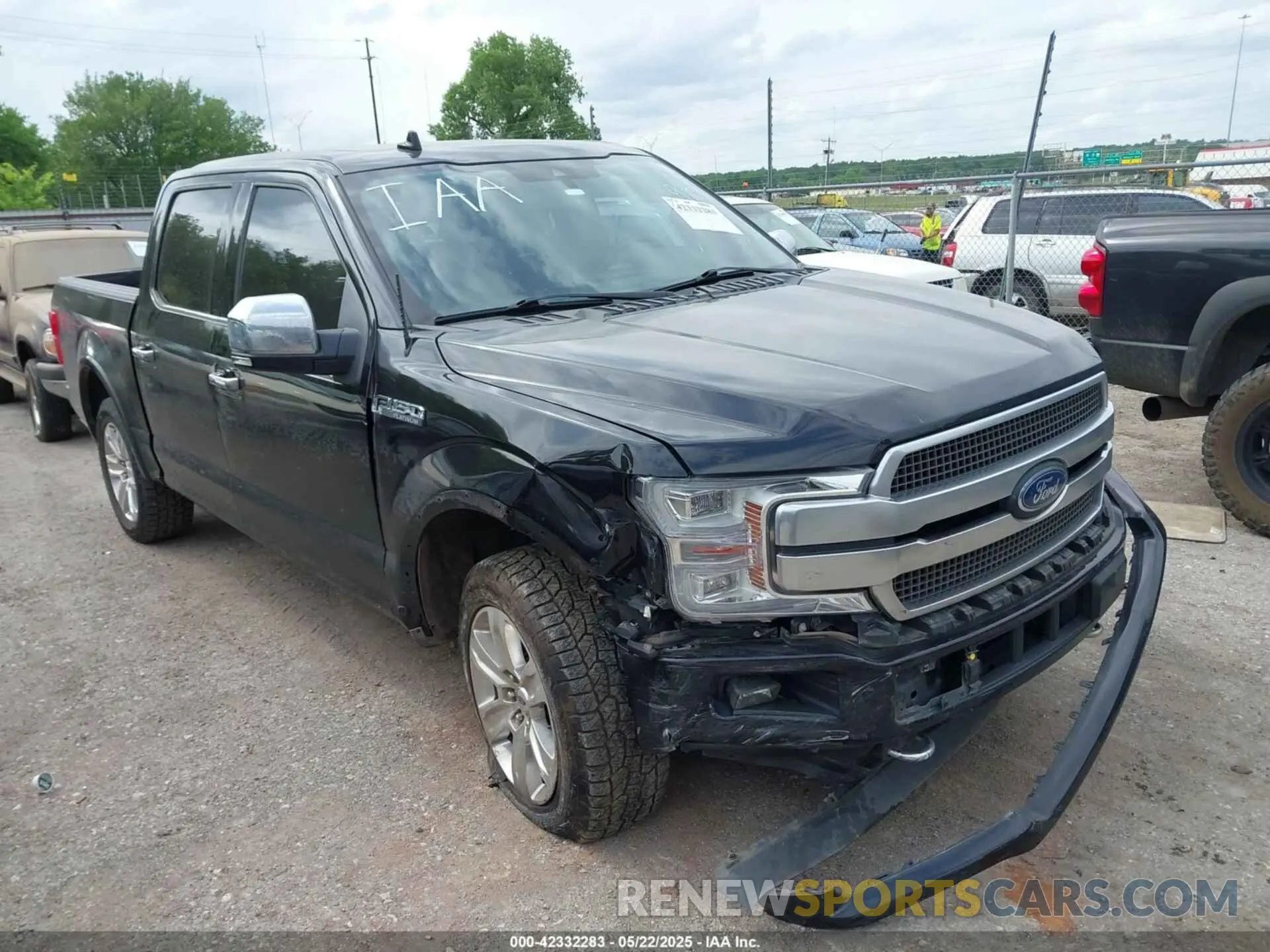 1 Photograph of a damaged car 1FTEW1E44LFB19709 FORD F-150 2020