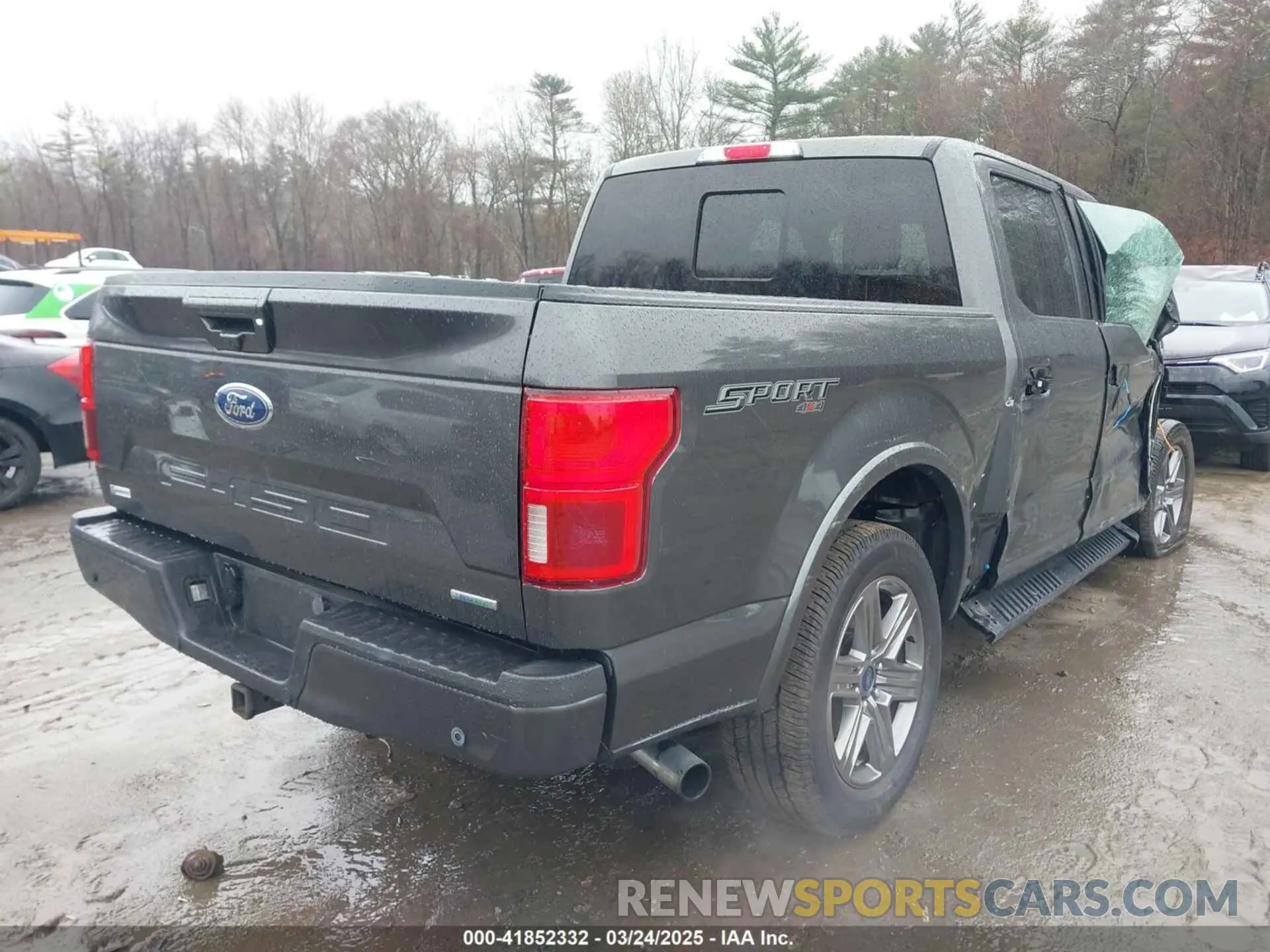 4 Фотография поврежденного автомобиля 1FTEW1E44LKE01615 FORD F-150 2020
