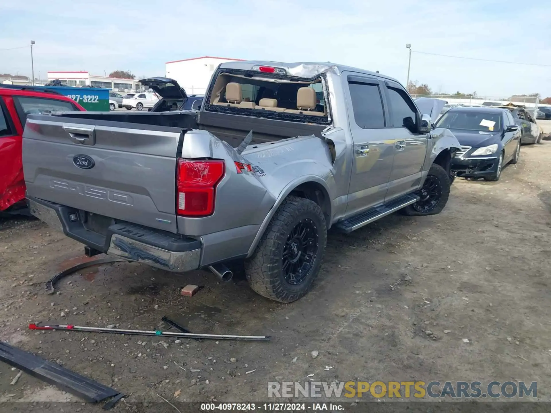 4 Photograph of a damaged car 1FTEW1E45LFB75397 FORD F-150 2020