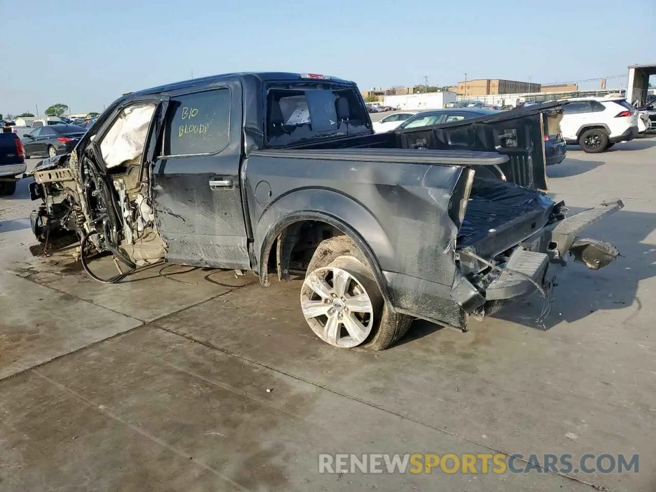 2 Фотография поврежденного автомобиля 1FTEW1E45LFC32830 FORD F-150 2020