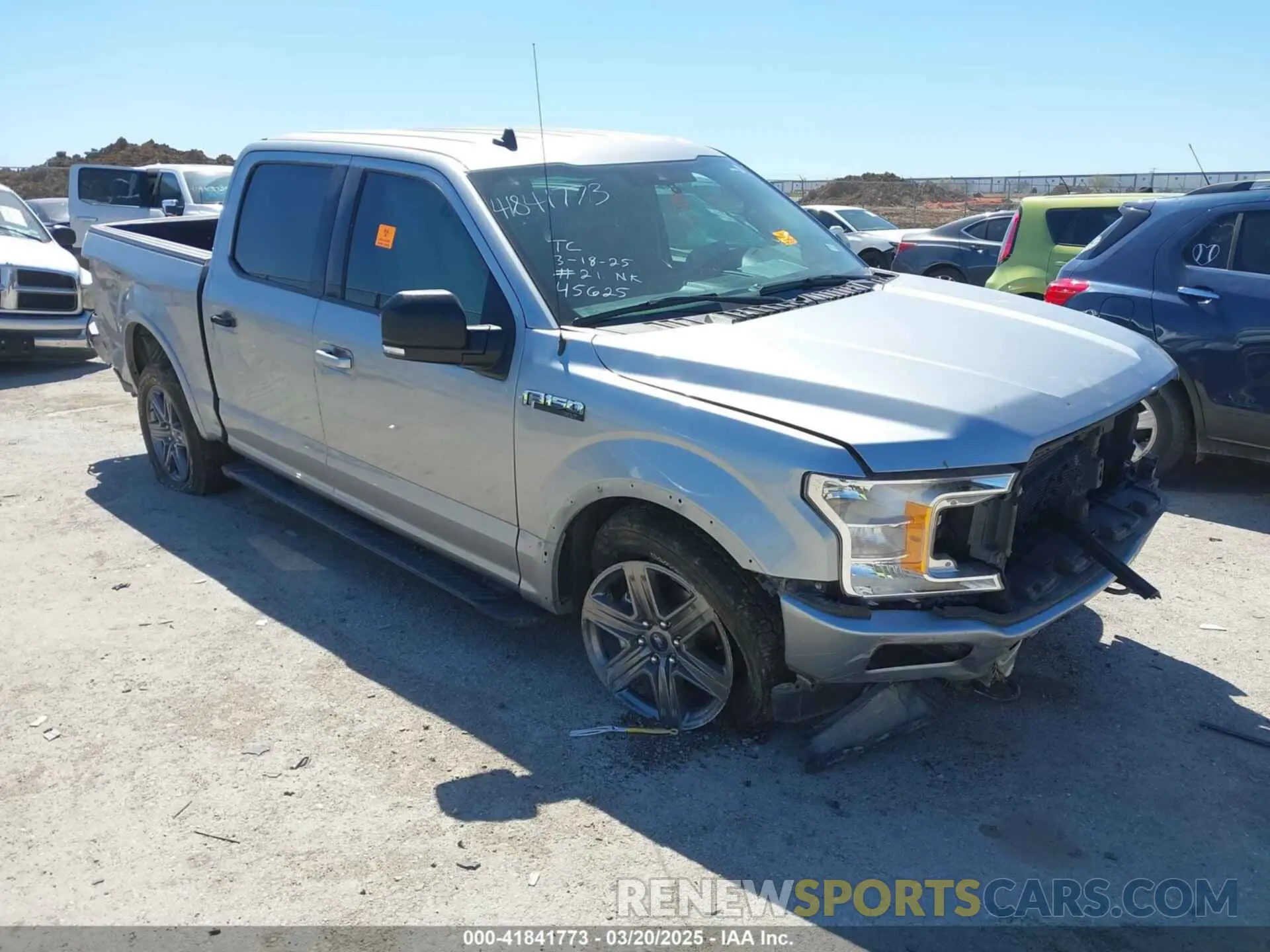 1 Фотография поврежденного автомобиля 1FTEW1E45LKE93933 FORD F-150 2020