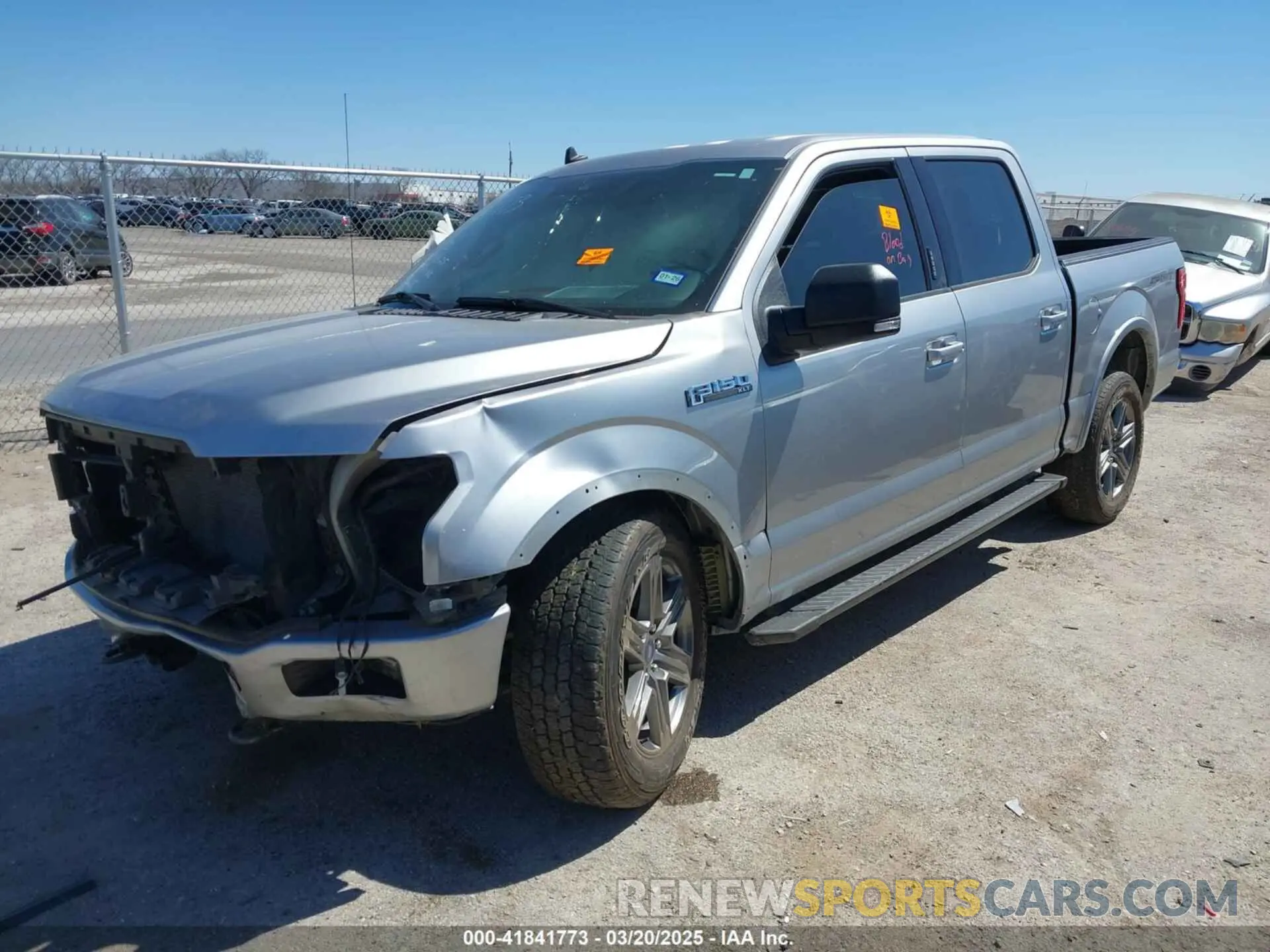 2 Фотография поврежденного автомобиля 1FTEW1E45LKE93933 FORD F-150 2020