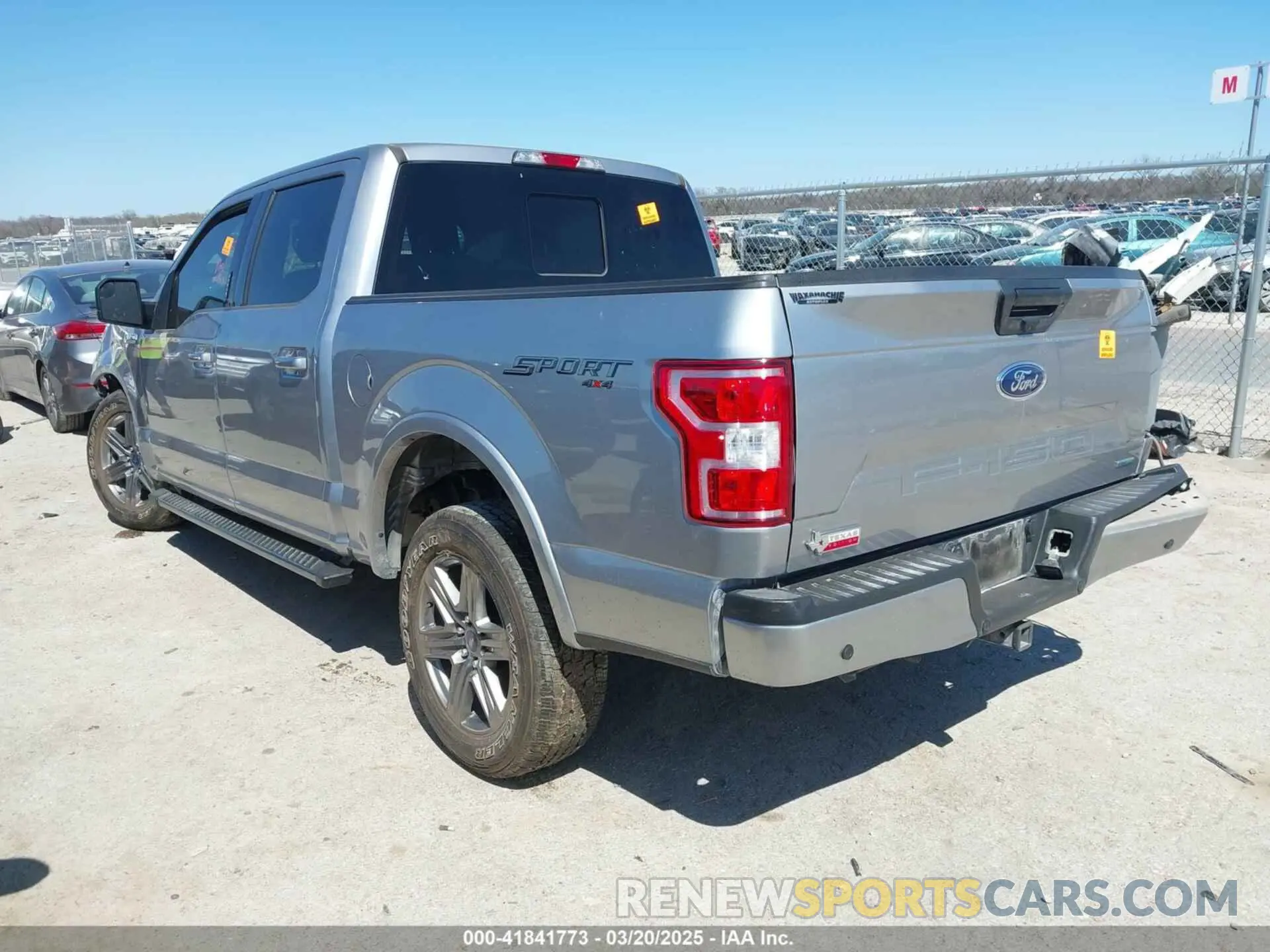 3 Фотография поврежденного автомобиля 1FTEW1E45LKE93933 FORD F-150 2020