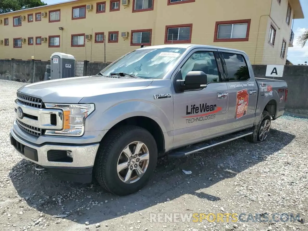 1 Photograph of a damaged car 1FTEW1E46LFA34791 FORD F-150 2020