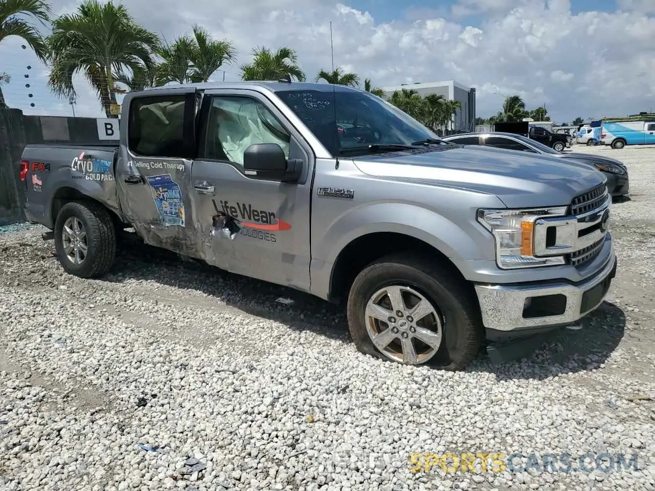4 Photograph of a damaged car 1FTEW1E46LFA34791 FORD F-150 2020