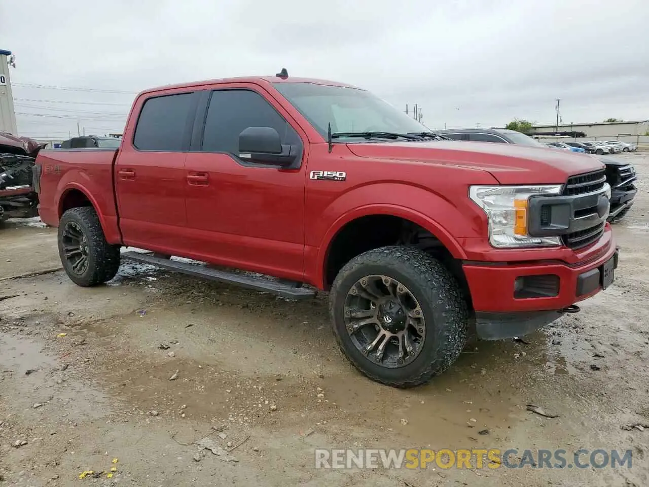 4 Фотография поврежденного автомобиля 1FTEW1E46LKE34602 FORD F-150 2020