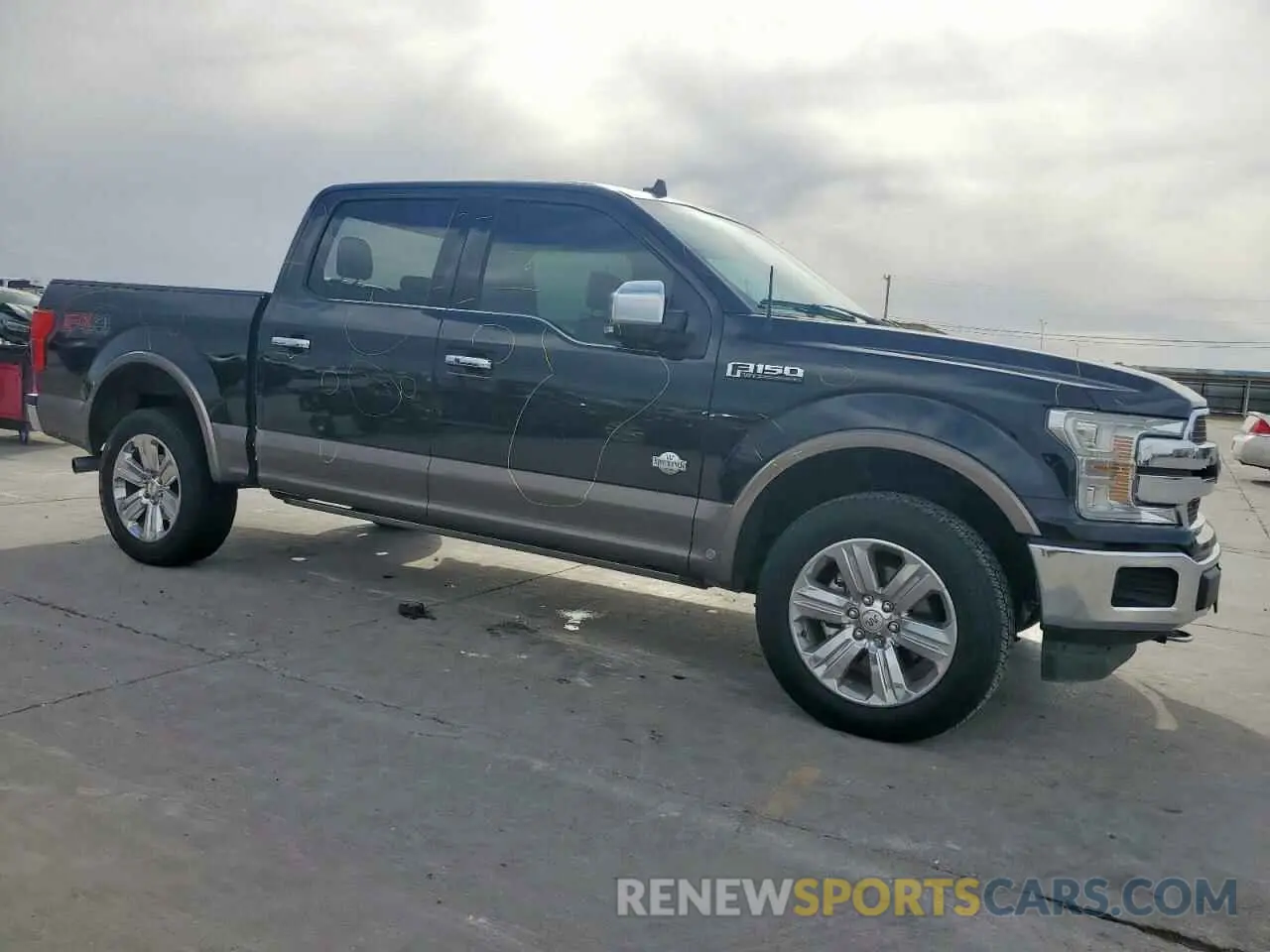 4 Фотография поврежденного автомобиля 1FTEW1E47LFC04396 FORD F-150 2020