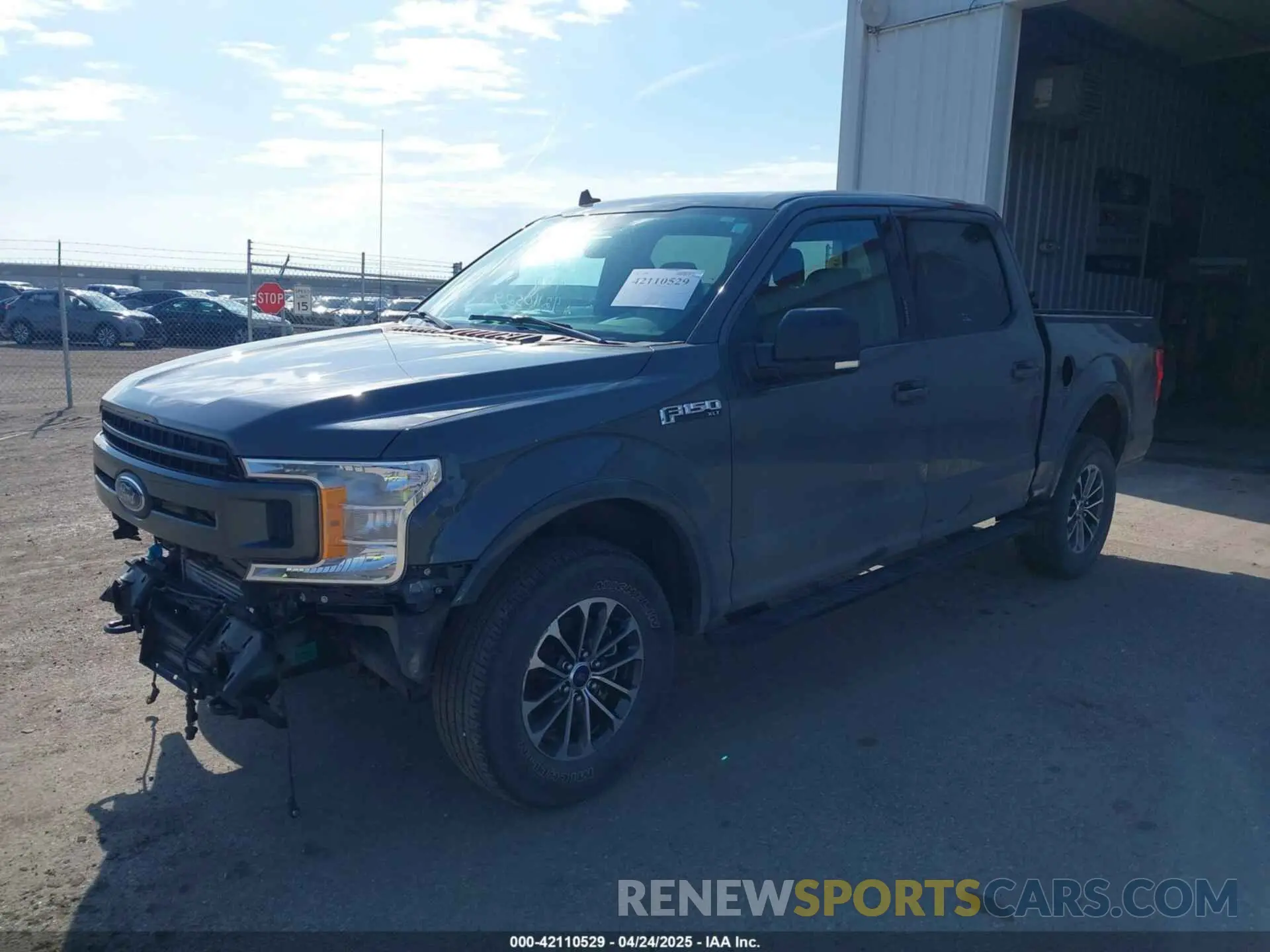 2 Фотография поврежденного автомобиля 1FTEW1E47LFC23207 FORD F-150 2020