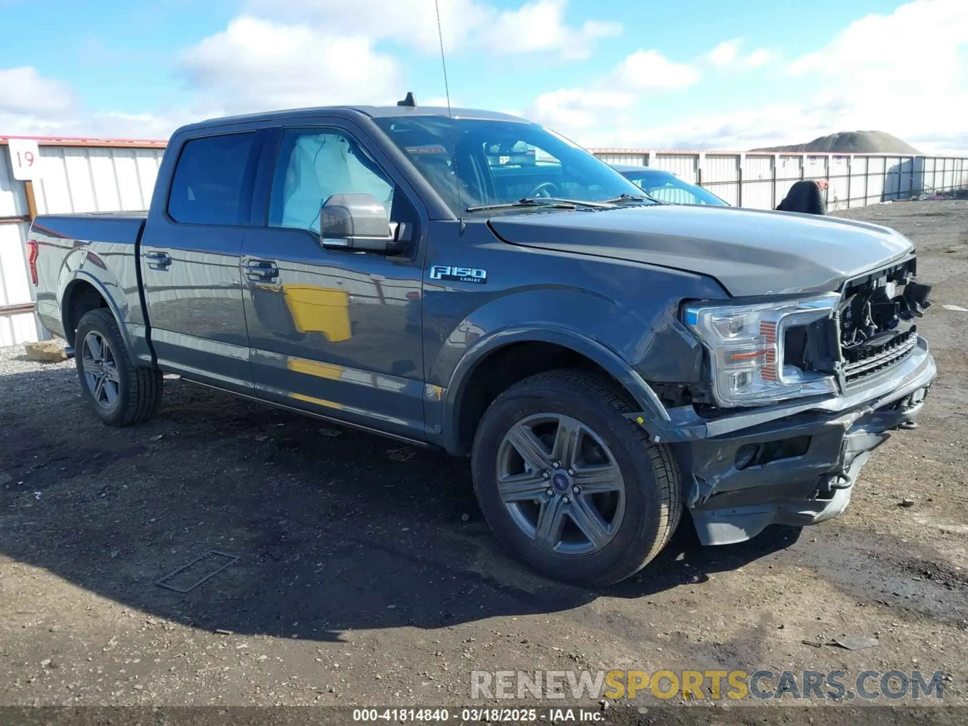 1 Photograph of a damaged car 1FTEW1E49LFB67500 FORD F-150 2020
