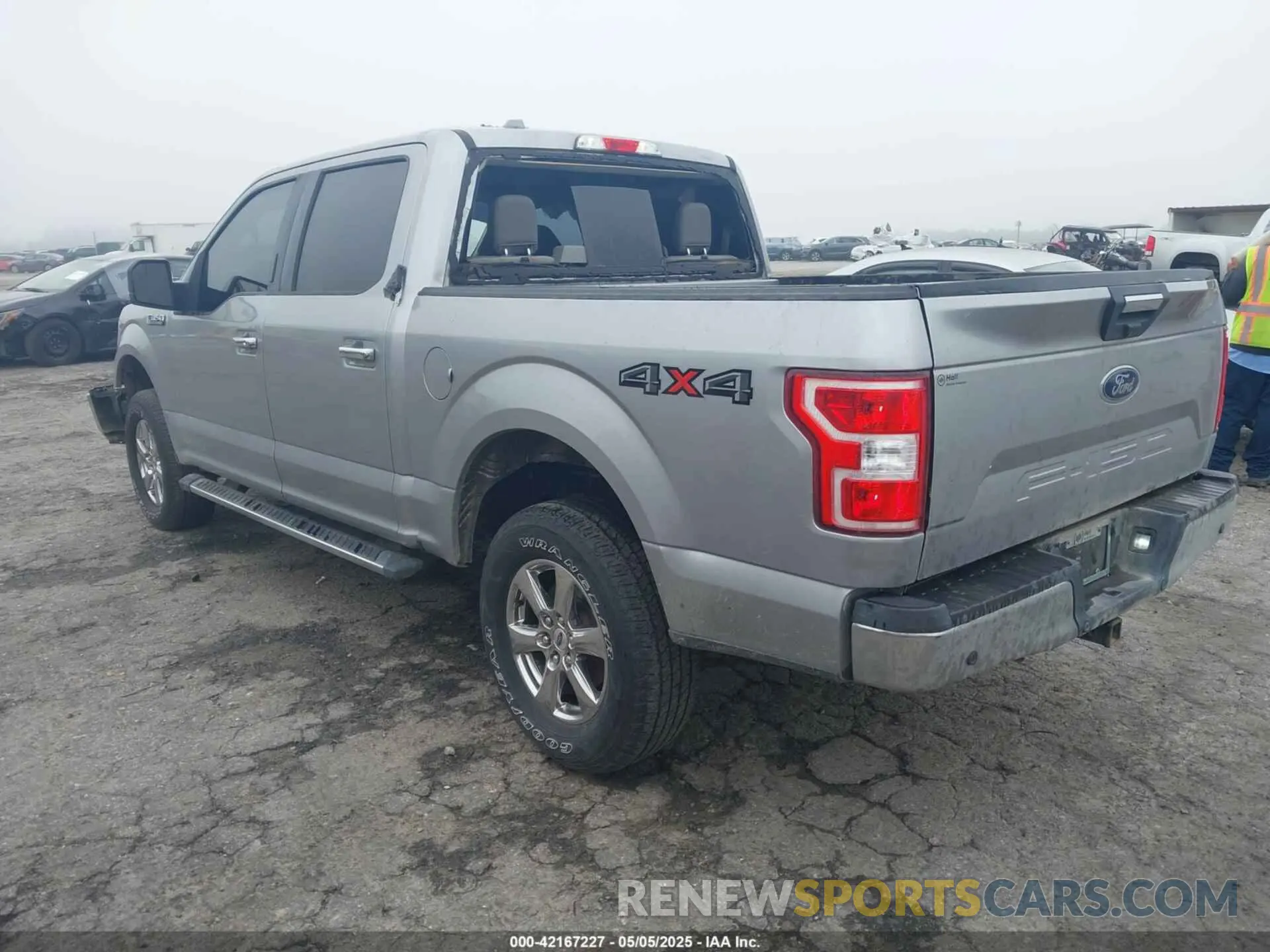 3 Фотография поврежденного автомобиля 1FTEW1E53LKF45150 FORD F-150 2020