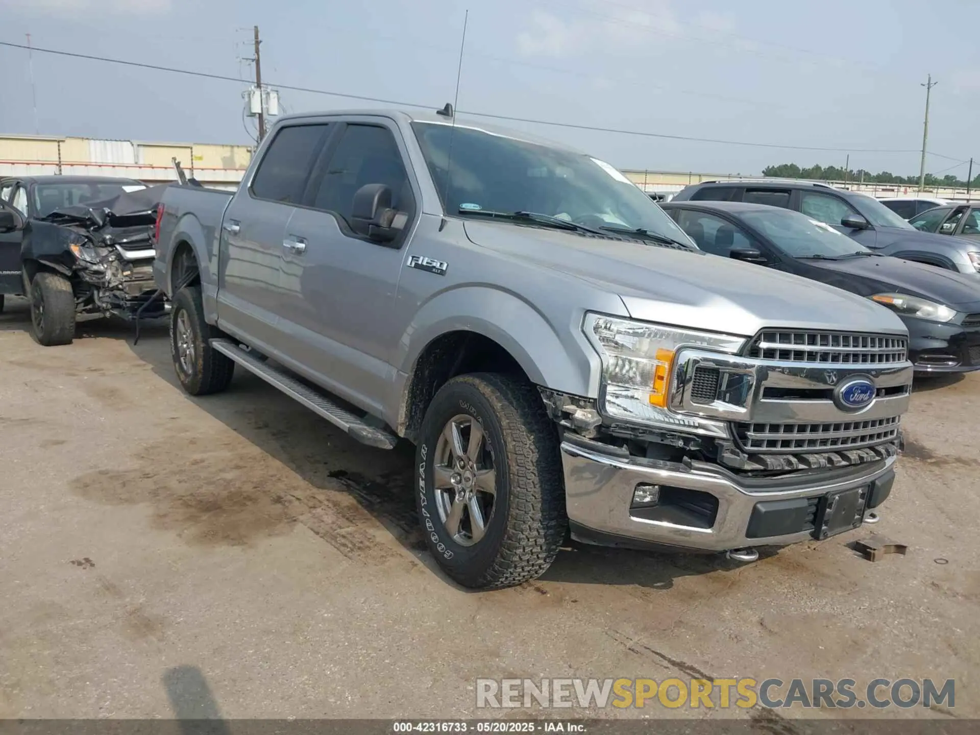 1 Photograph of a damaged car 1FTEW1E54LKE24160 FORD F-150 2020