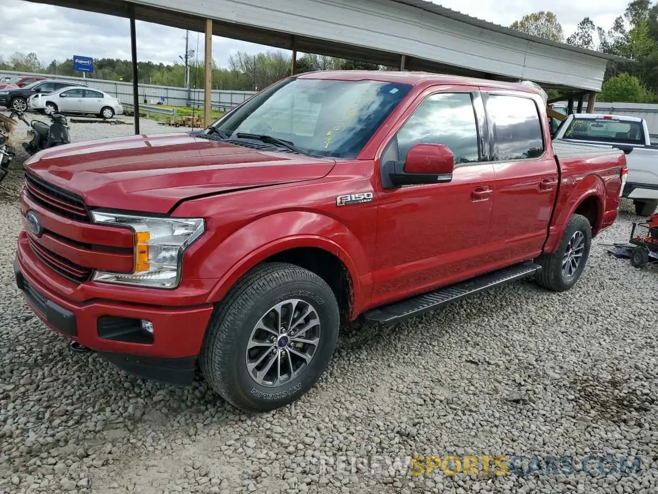 1 Photograph of a damaged car 1FTEW1E57LKD86293 FORD F-150 2020