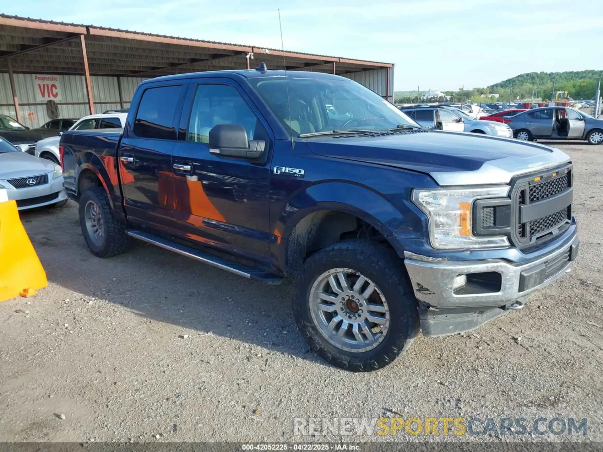 1 Photograph of a damaged car 1FTEW1E58LFB32794 FORD F-150 2020