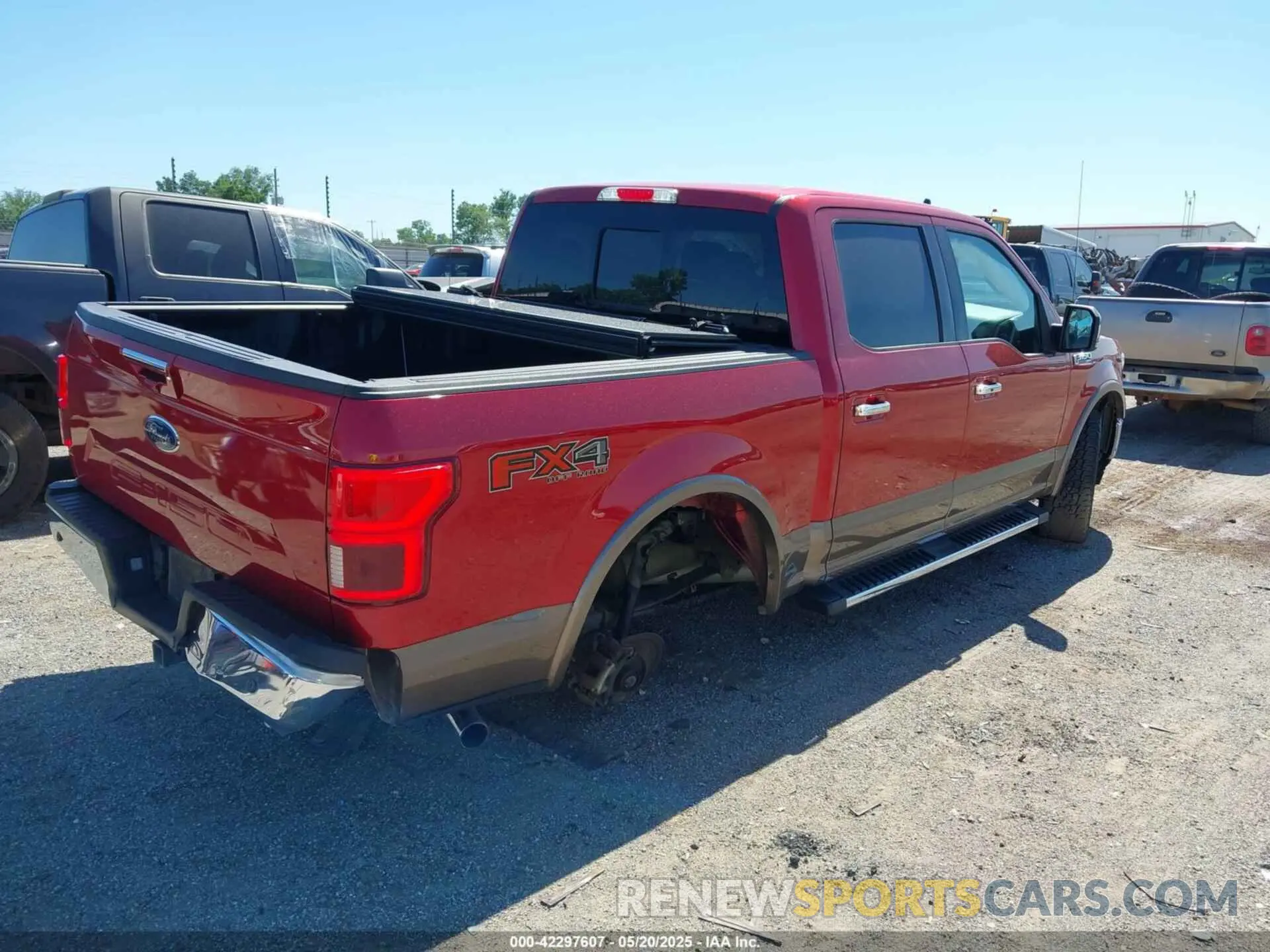 4 Фотография поврежденного автомобиля 1FTEW1E58LKD41914 FORD F-150 2020
