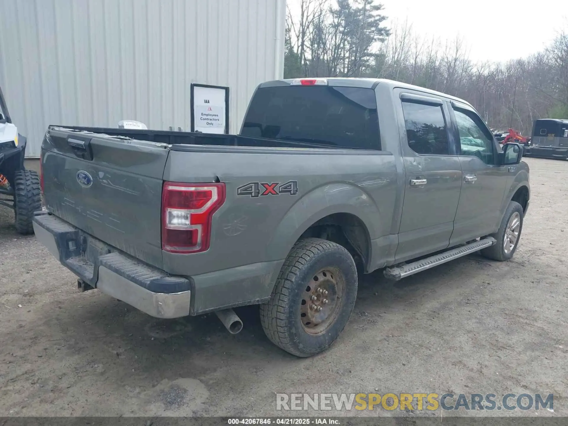 4 Фотография поврежденного автомобиля 1FTEW1E58LKD93575 FORD F-150 2020