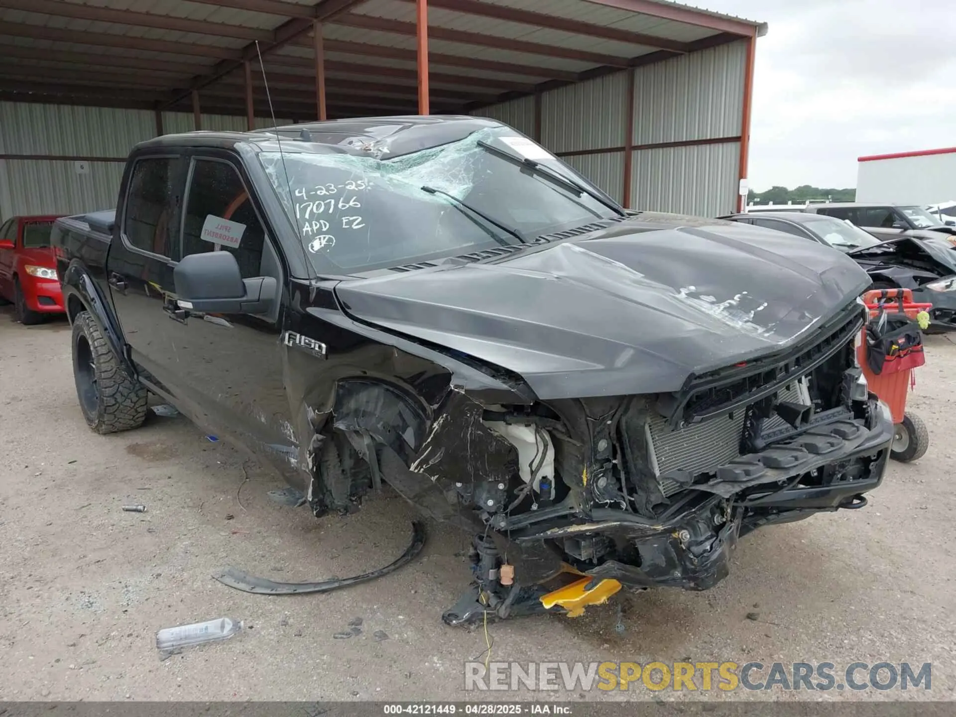1 Photograph of a damaged car 1FTEW1E5XLKF16129 FORD F-150 2020