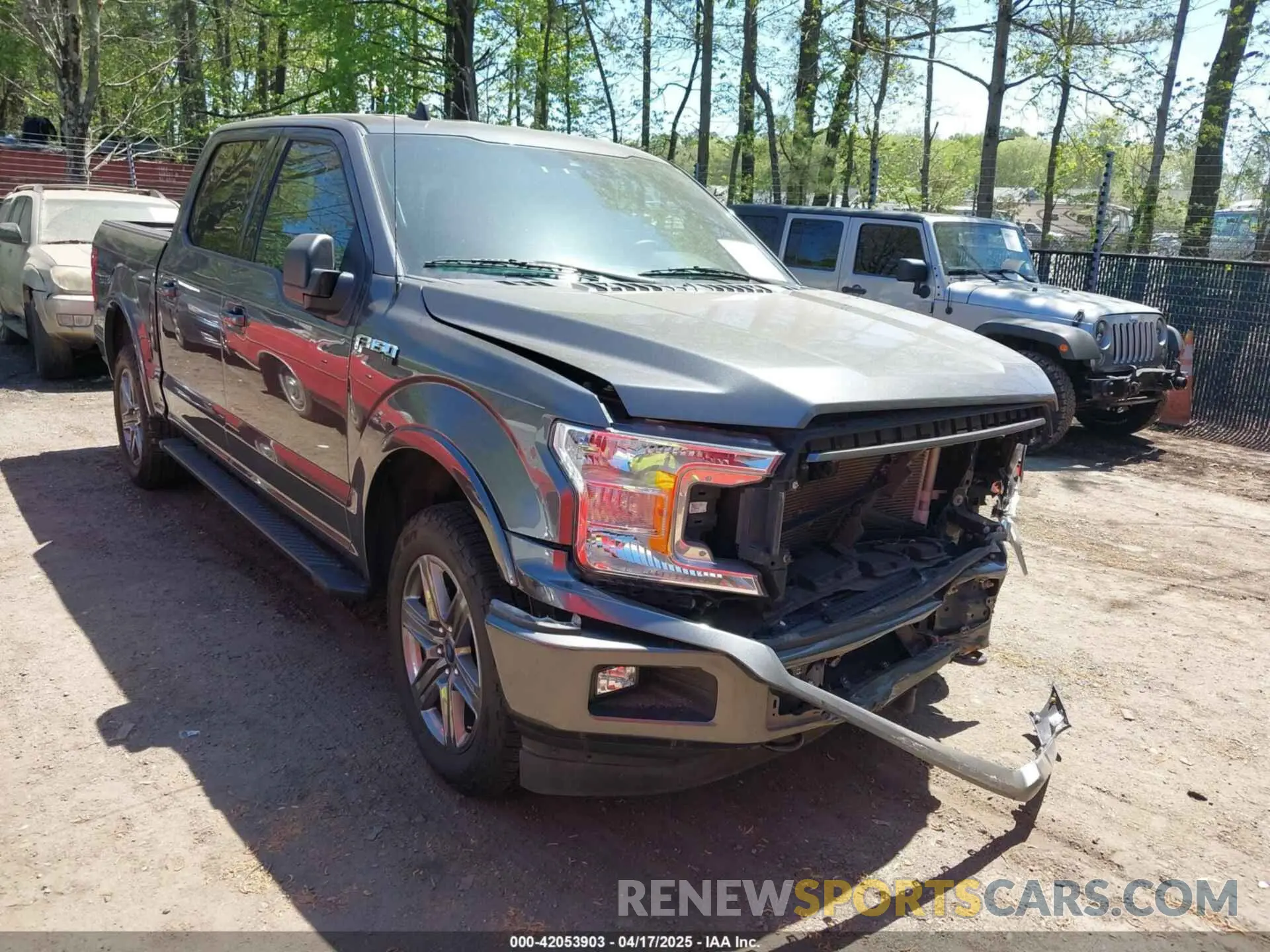 1 Photograph of a damaged car 1FTEW1EP2LFB32386 FORD F-150 2020