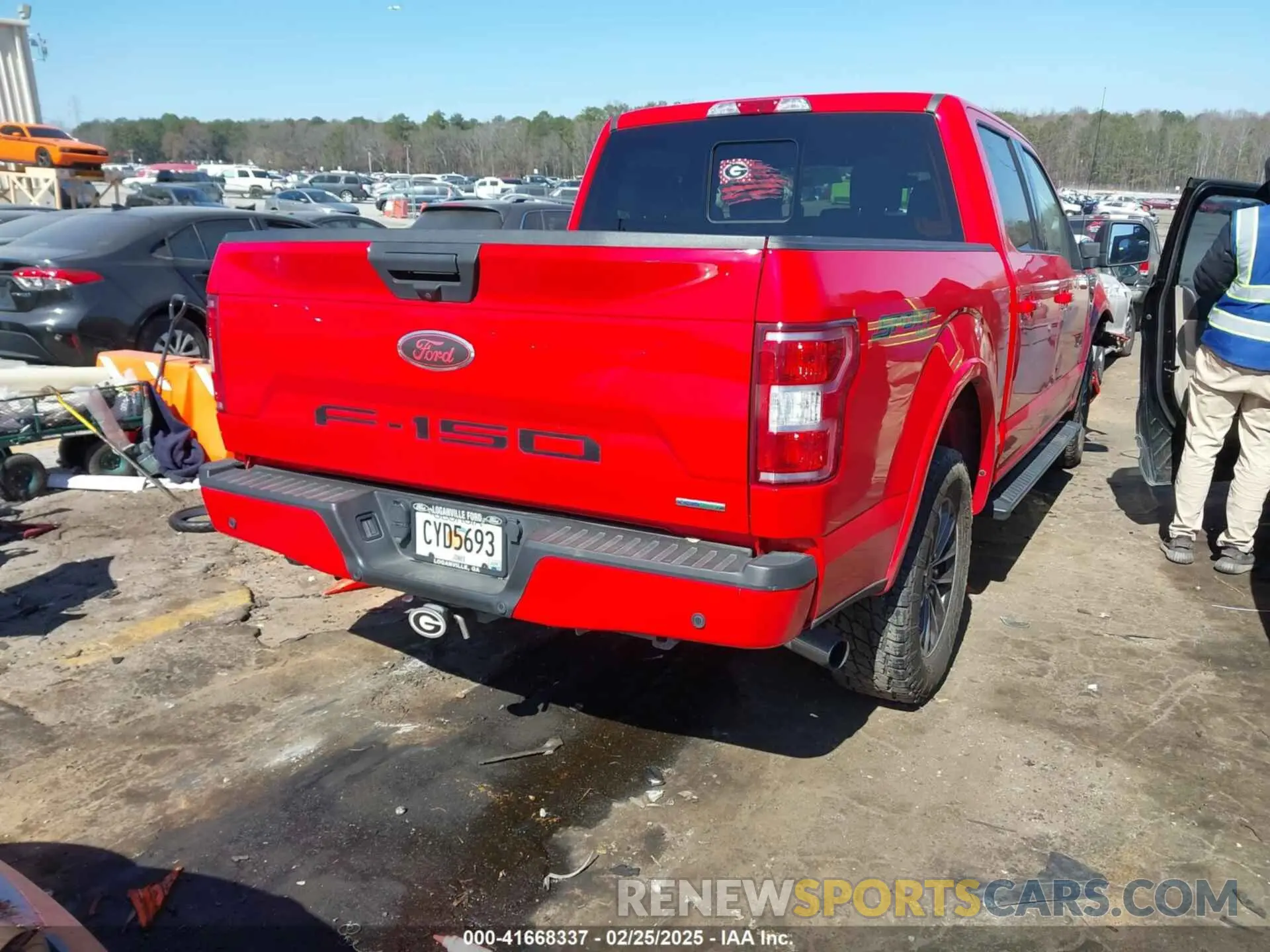 4 Фотография поврежденного автомобиля 1FTEW1EP3LFB88871 FORD F-150 2020