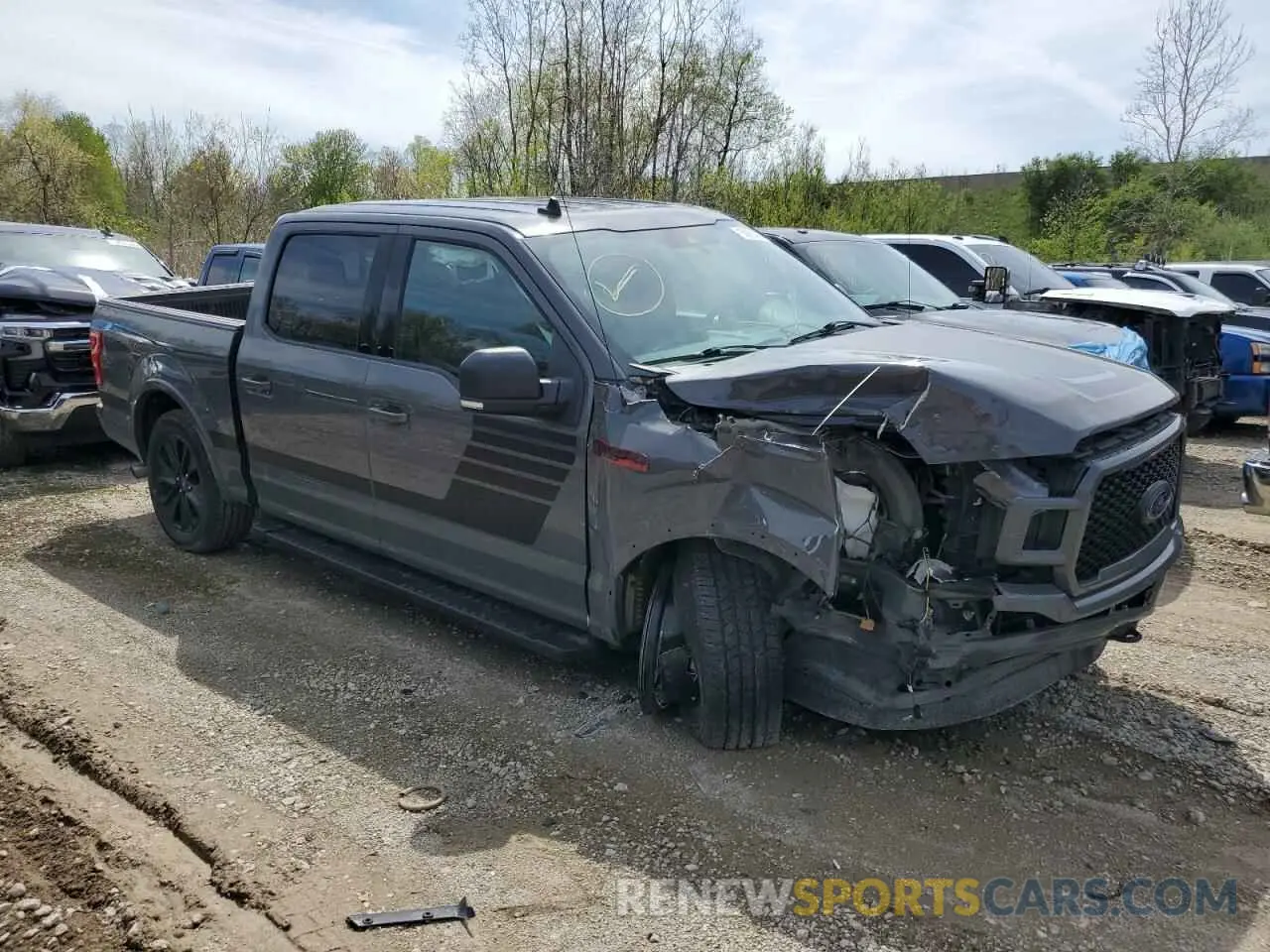 4 Фотография поврежденного автомобиля 1FTEW1EP6LFB31449 FORD F-150 2020