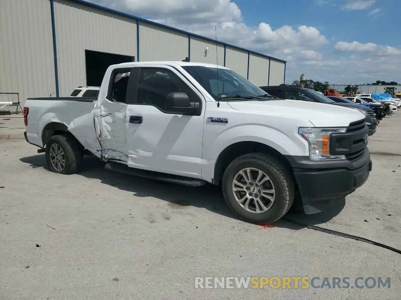 4 Photograph of a damaged car 1FTEX1CB0LKD61628 FORD F-150 2020