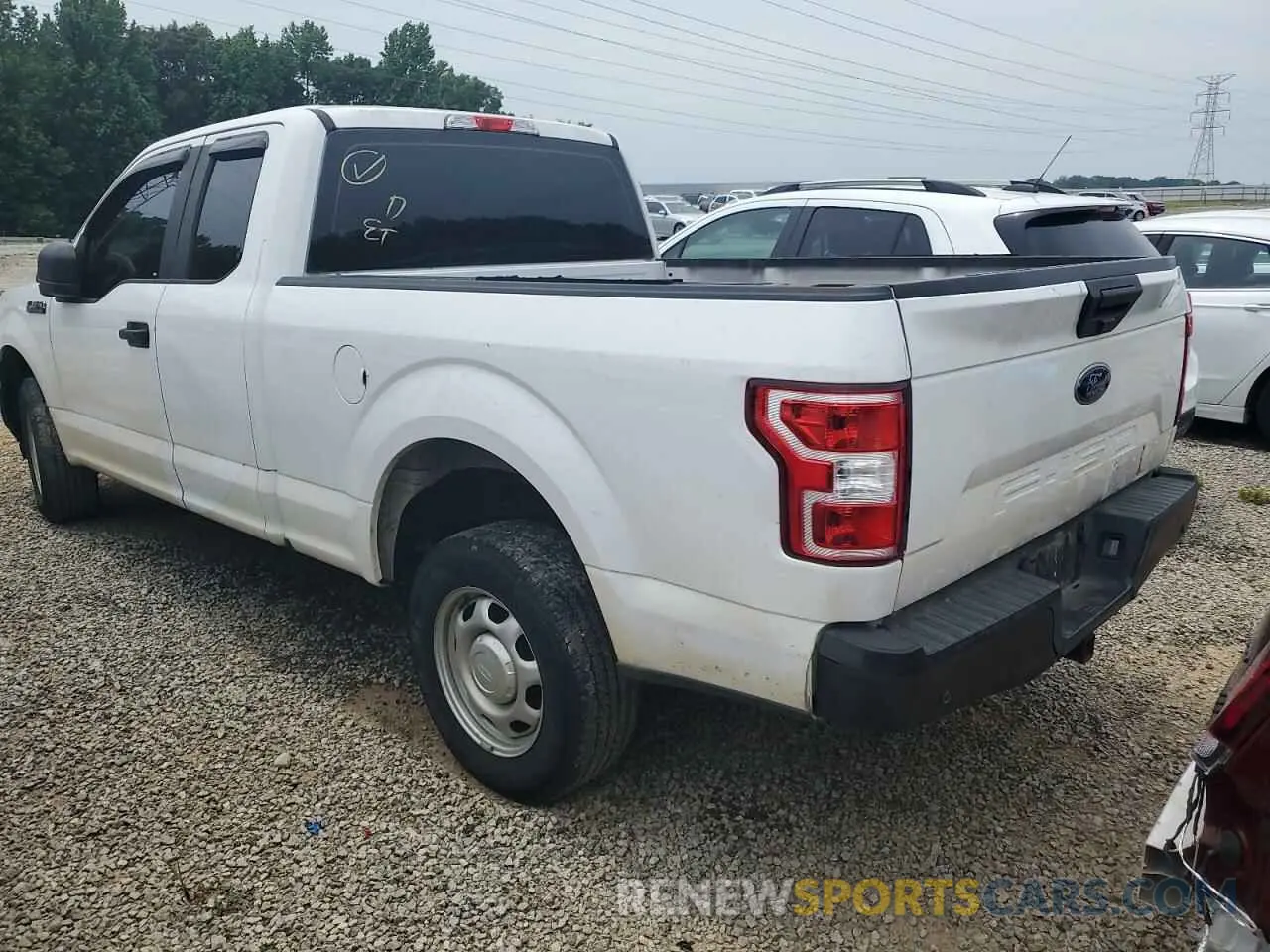 2 Фотография поврежденного автомобиля 1FTEX1CB2LKE46339 FORD F-150 2020
