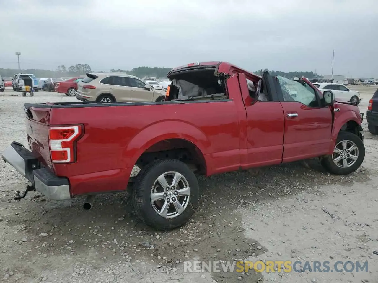 3 Фотография поврежденного автомобиля 1FTEX1CP3LKE59502 FORD F-150 2020