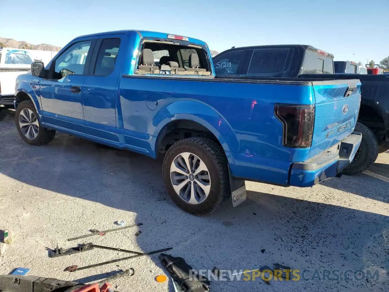 2 Фотография поврежденного автомобиля 1FTEX1EP1LKF47154 FORD F-150 2020