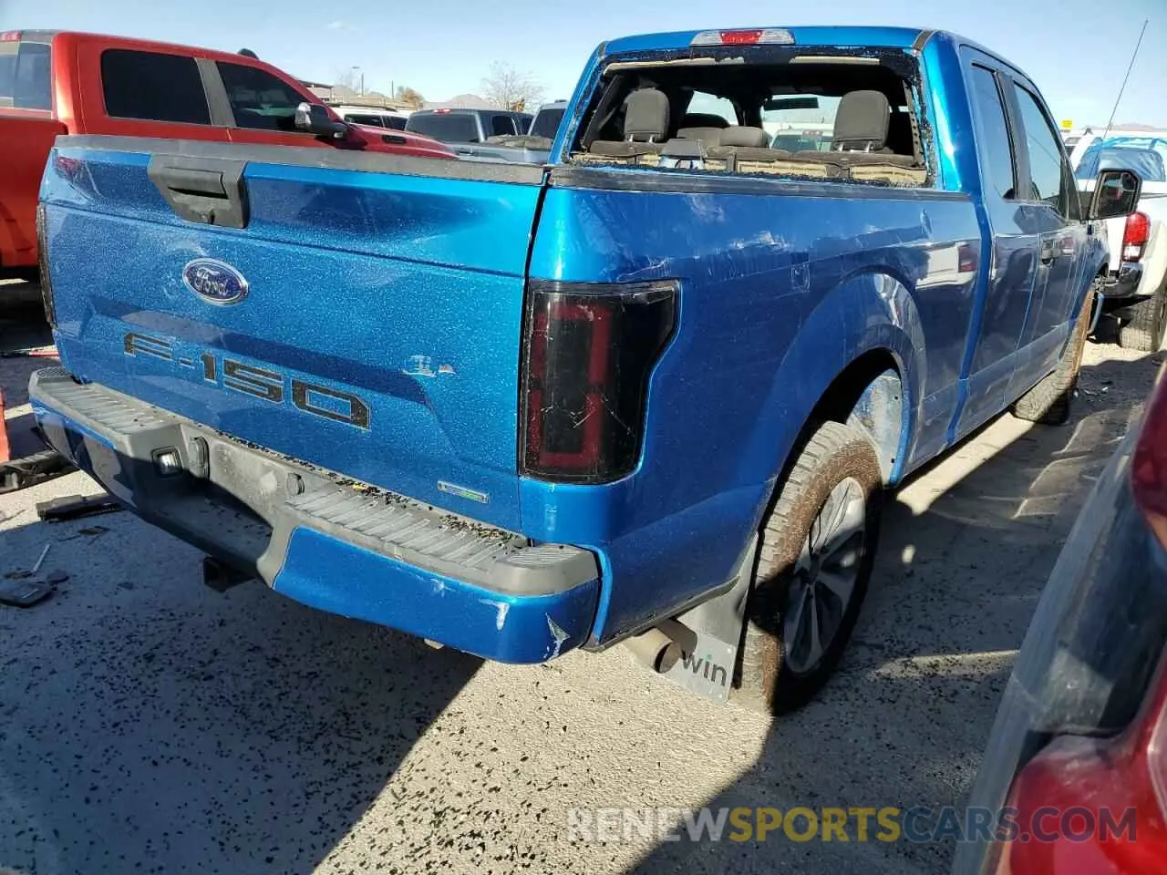 3 Фотография поврежденного автомобиля 1FTEX1EP1LKF47154 FORD F-150 2020