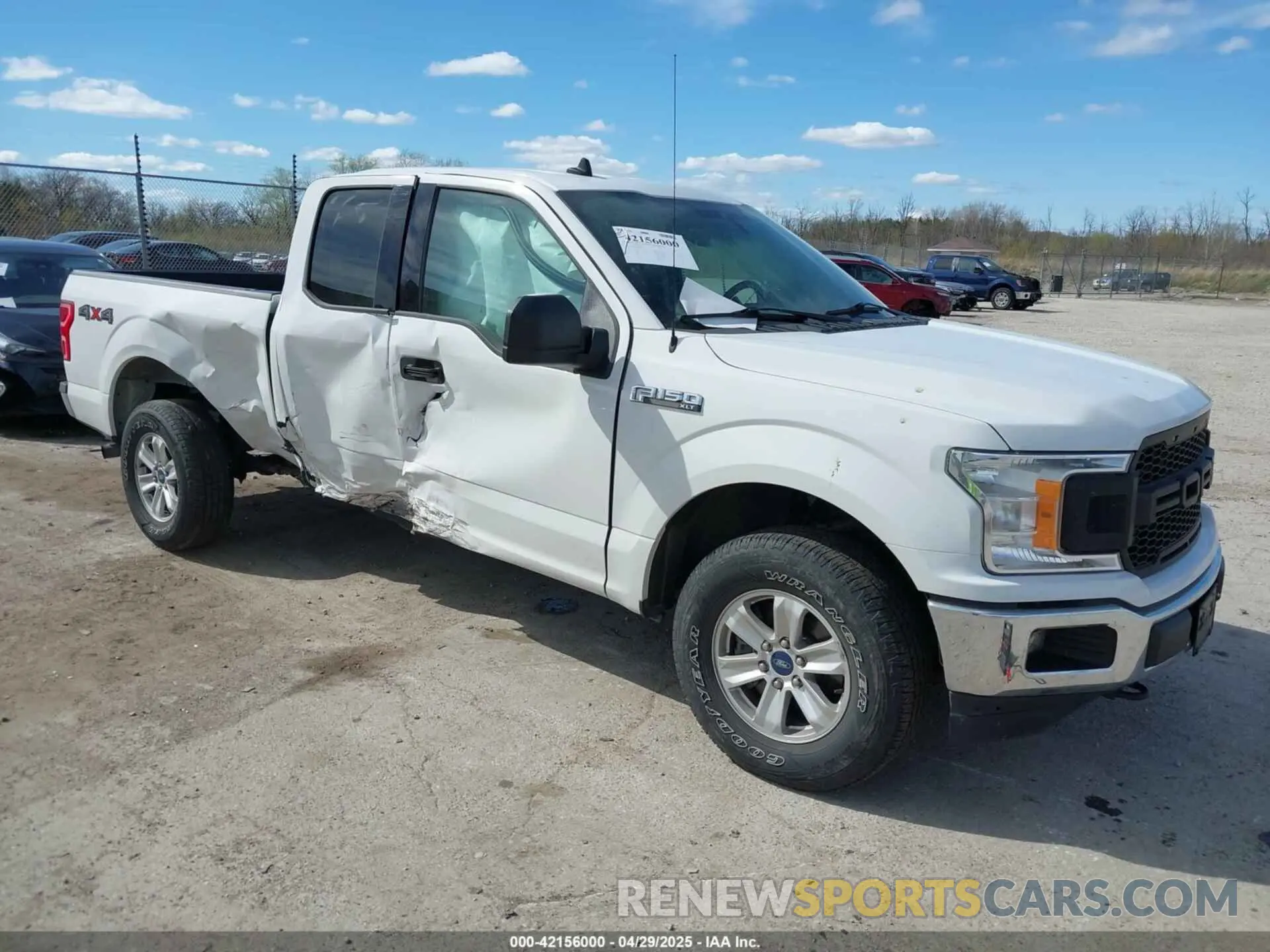 1 Photograph of a damaged car 1FTEX1EP2LFB85327 FORD F-150 2020
