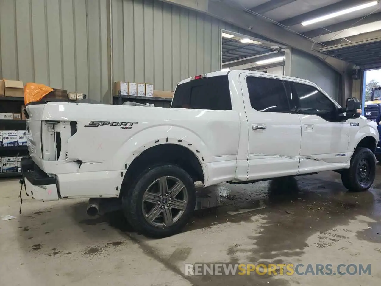 3 Фотография поврежденного автомобиля 1FTFW1E12LFC43620 FORD F-150 2020